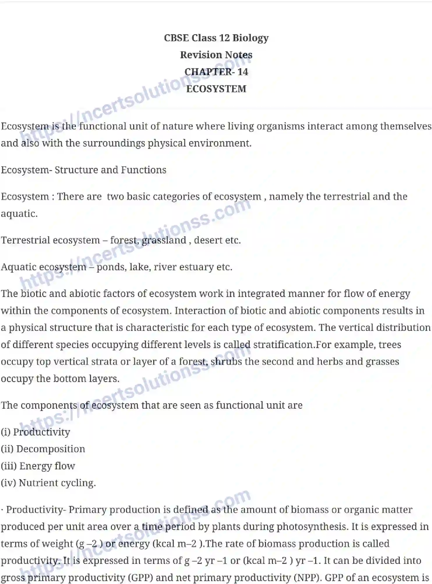 NCERT-Notes-Class-12-Biology-Ecosystem-27-page-1