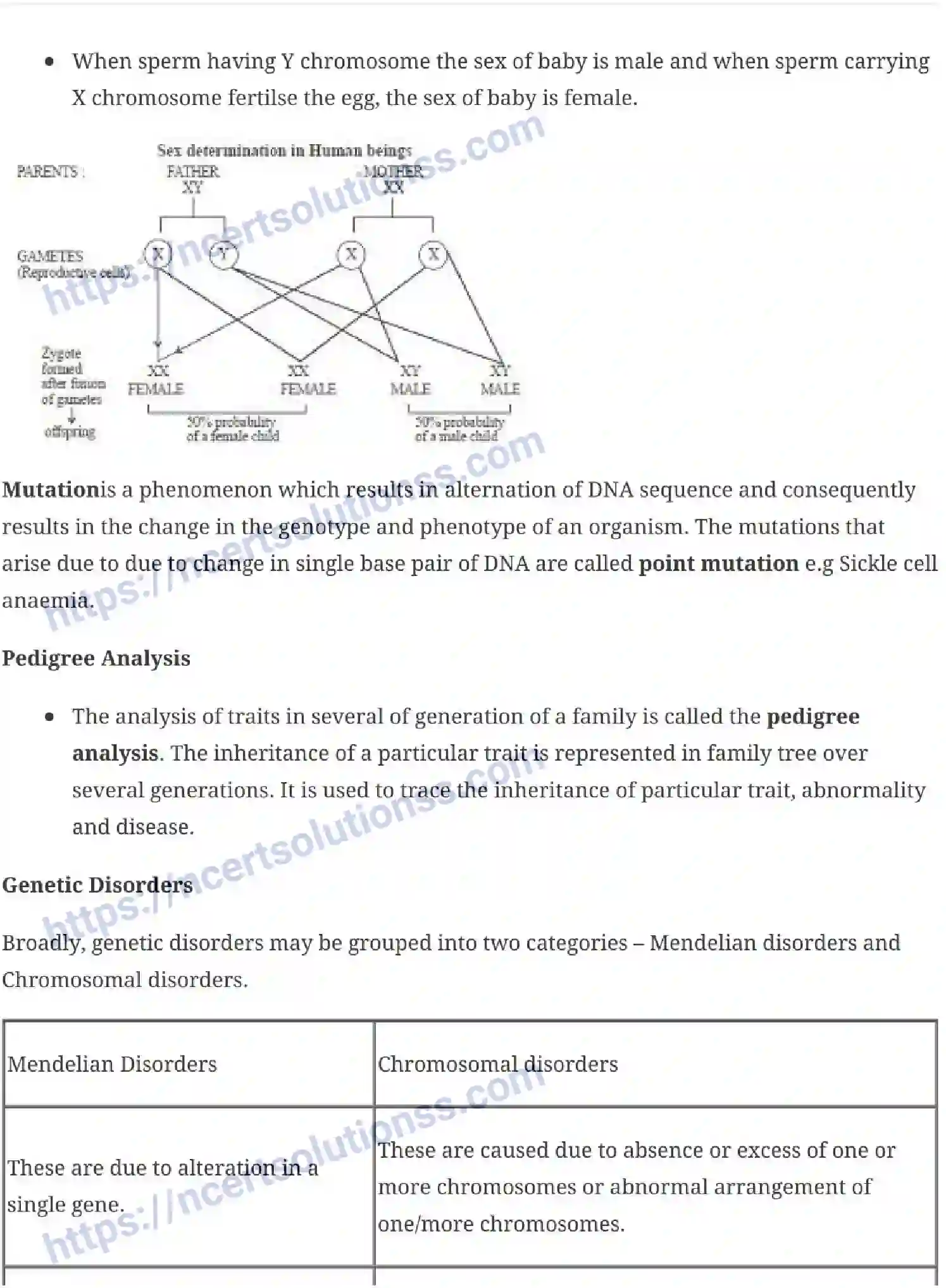 NCERT-Notes-Class-12-Biology-Principles-of-Inheritance-and-Variation-18-page-10