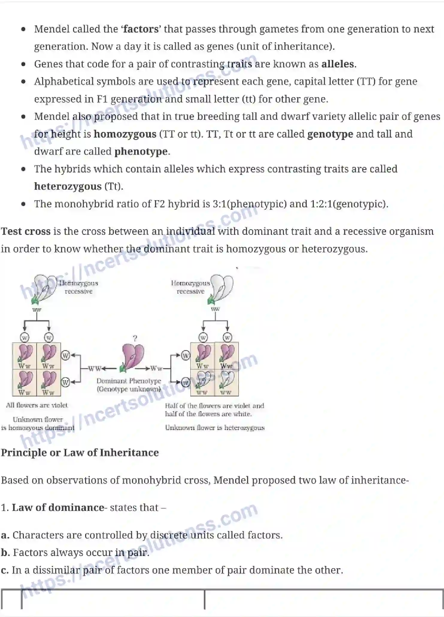 NCERT-Notes-Class-12-Biology-Principles-of-Inheritance-and-Variation-18-page-4