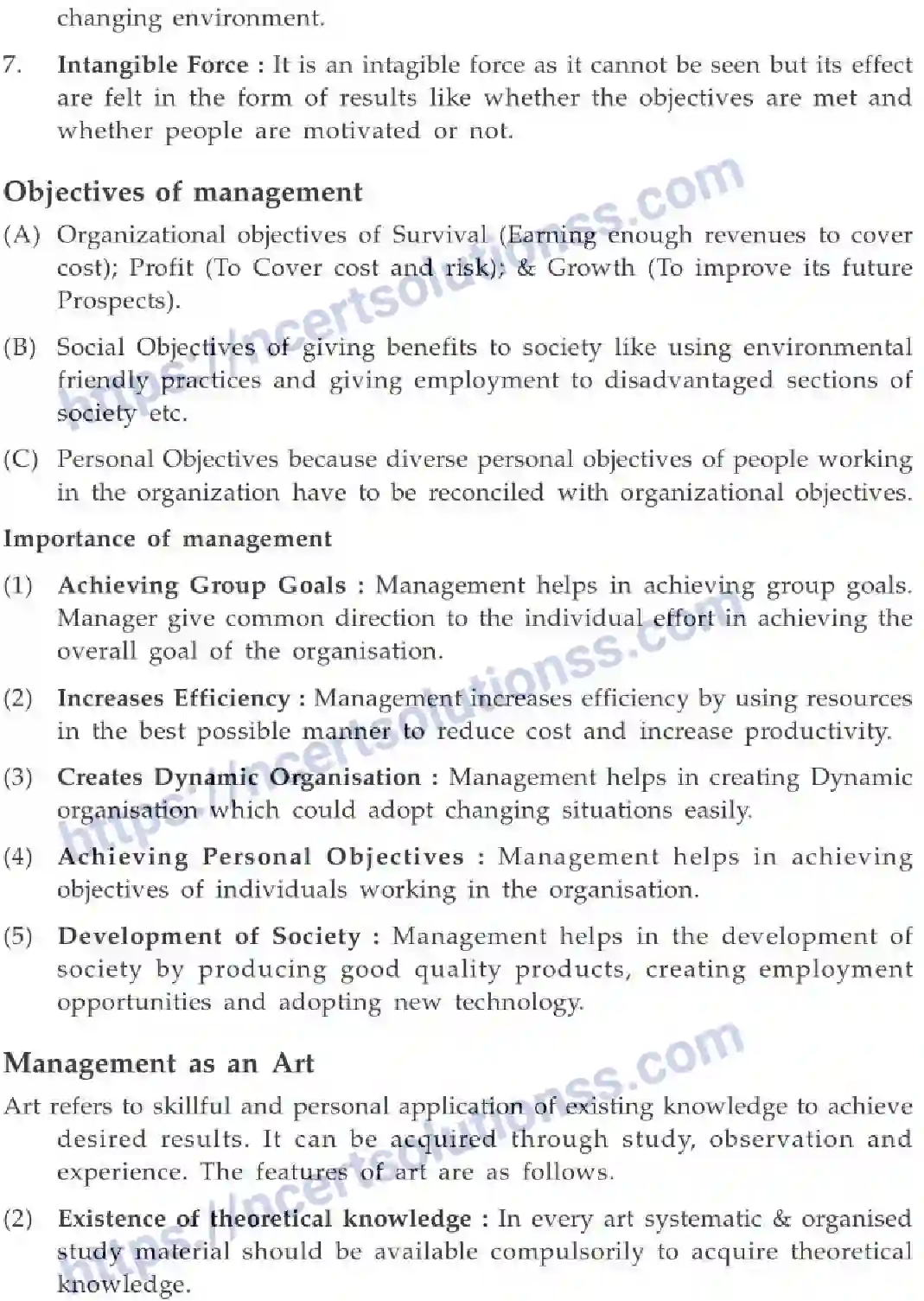 NCERT-Notes-Class-12-Business-Studies-Nature-and-Significance-of-Management-89-page-2