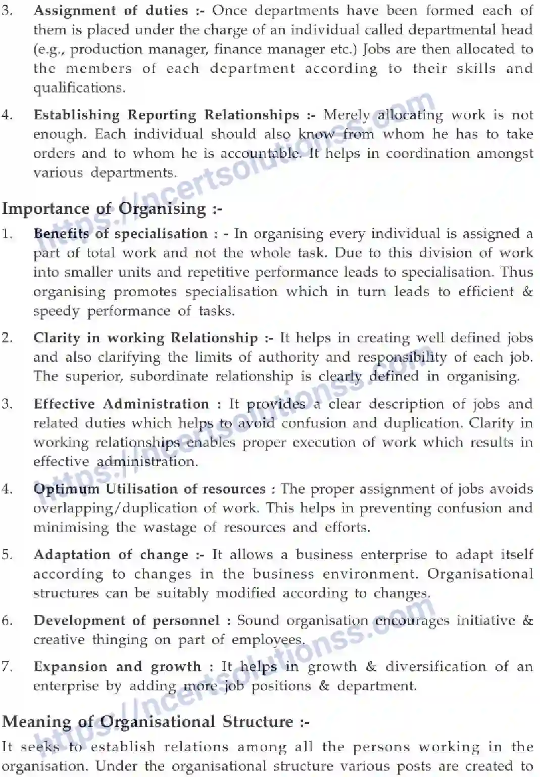 NCERT-Notes-Class-12-Business-Studies-Organising-93-page-2