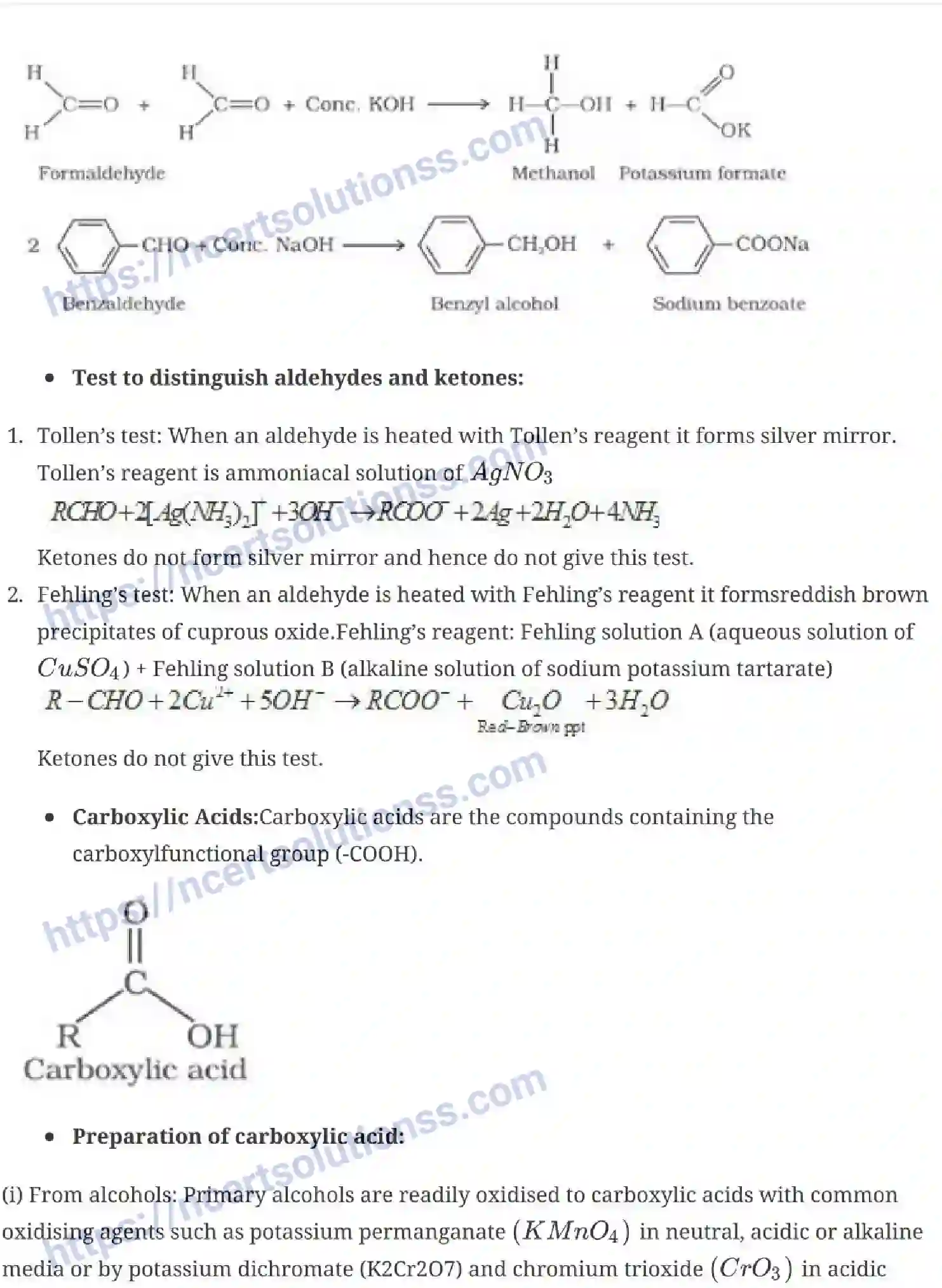 NCERT-Notes-Class-12-Chemistry-Aldehydes-Ketones-and-Carboxylic-Acids-41-page-13