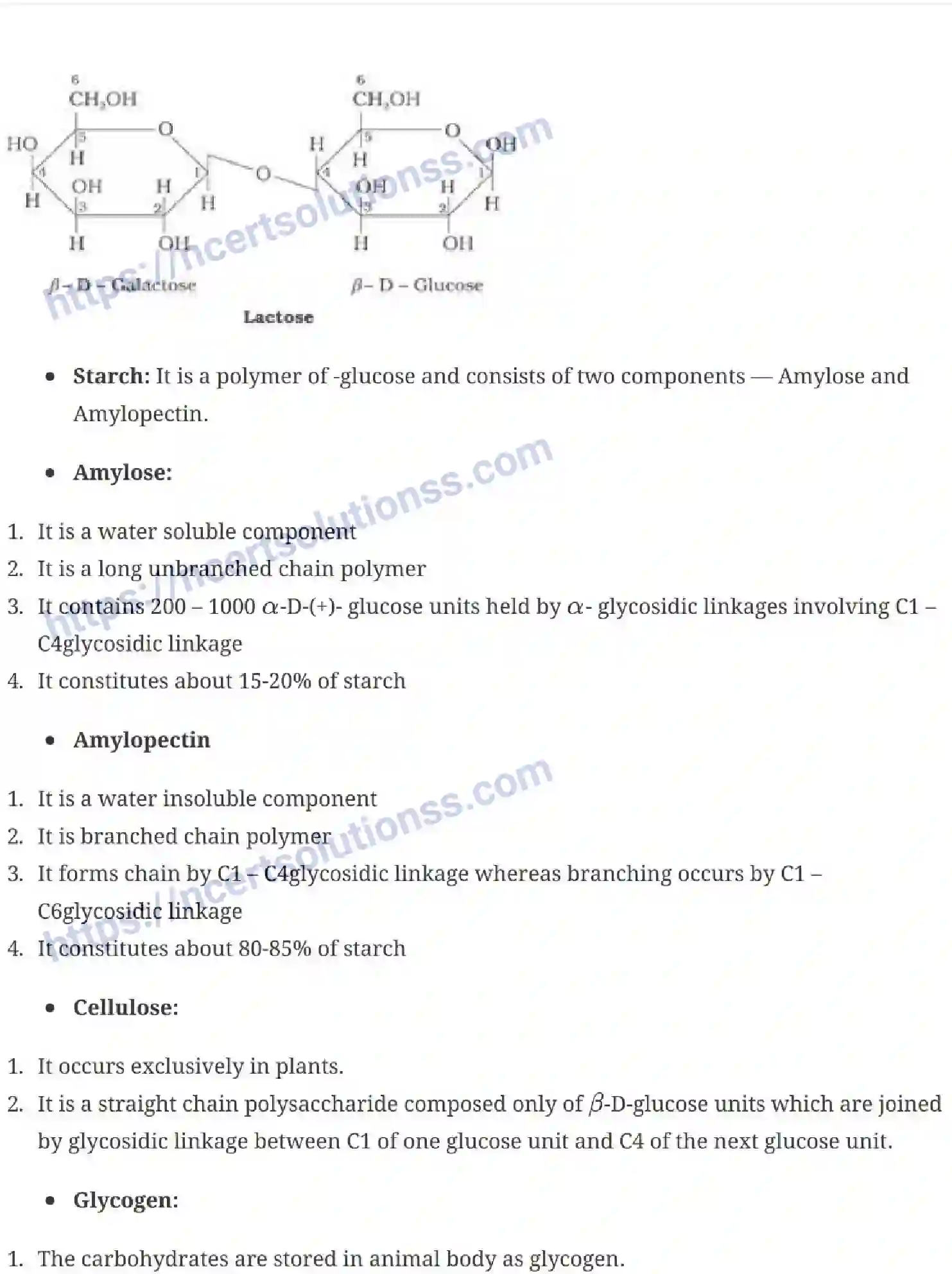 NCERT-Notes-Class-12-Chemistry-Biomolecules-43-page-8