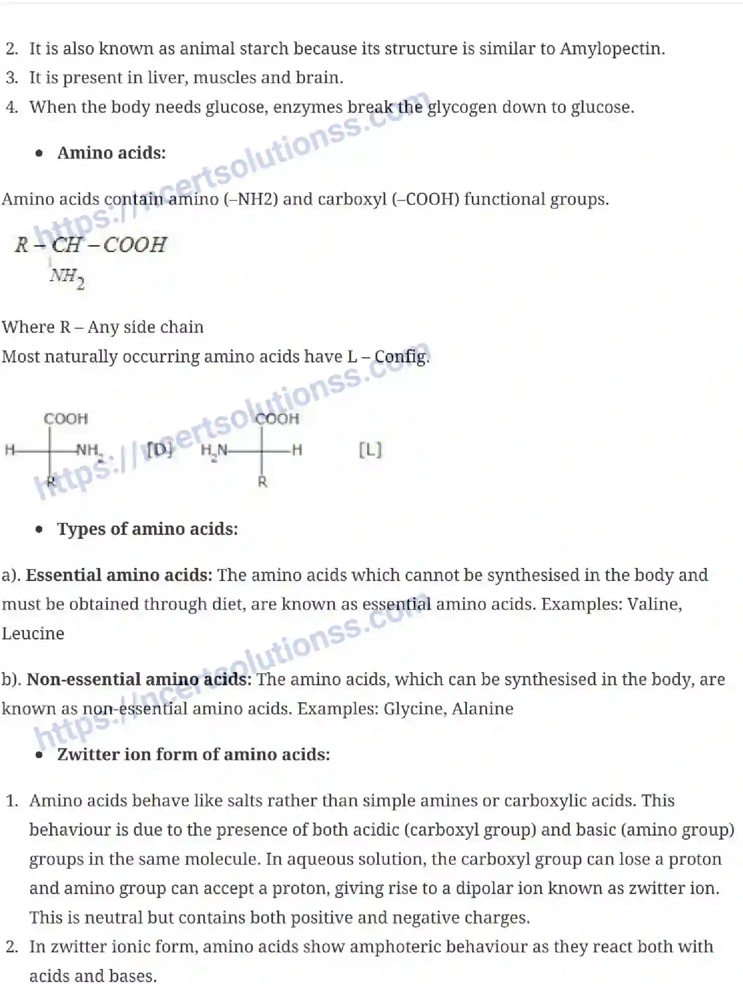 NCERT-Notes-Class-12-Chemistry-Biomolecules-43-page-9