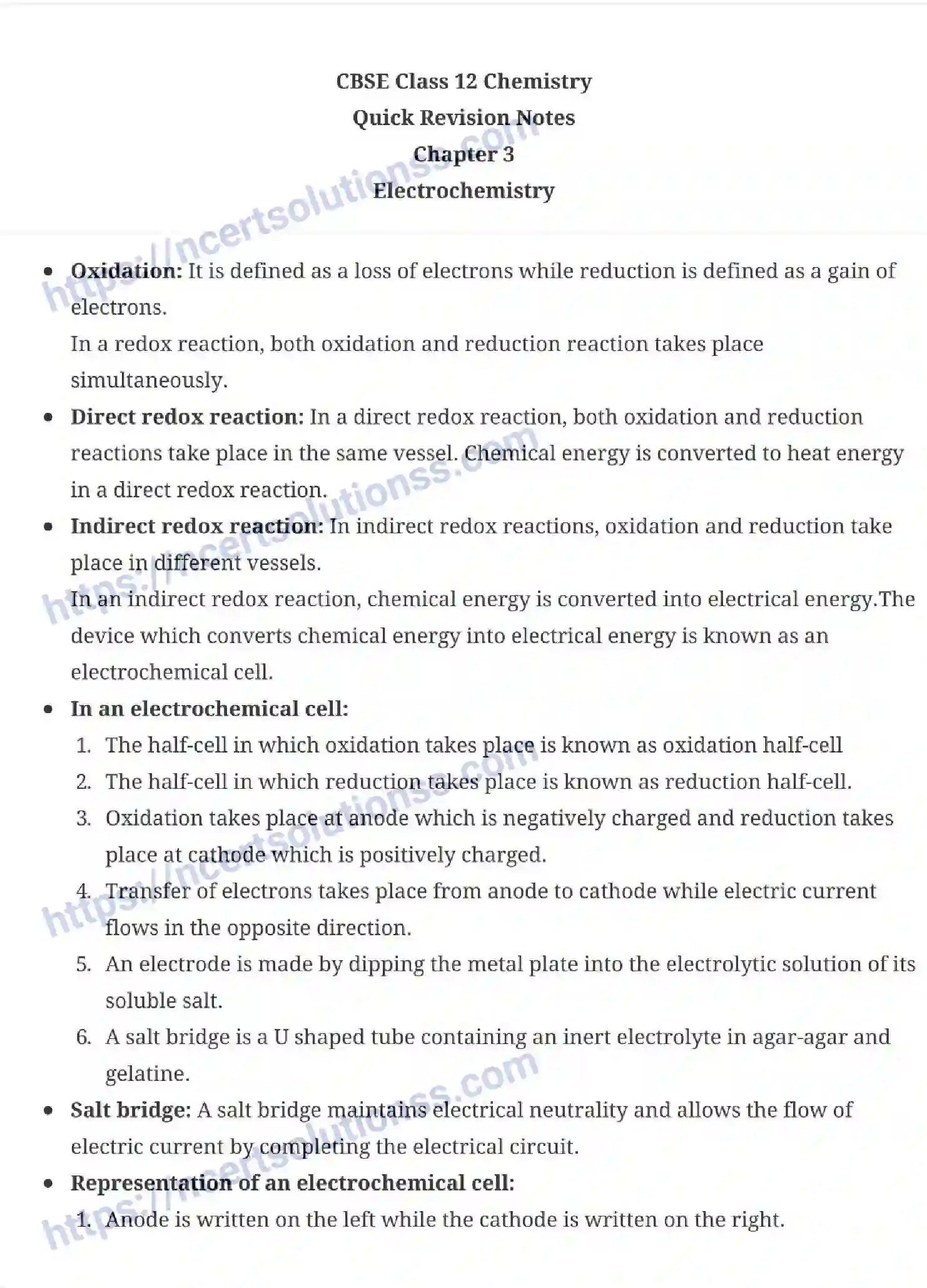 NCERT-Notes-Class-12-Chemistry-Electrochemistry-32-page-1