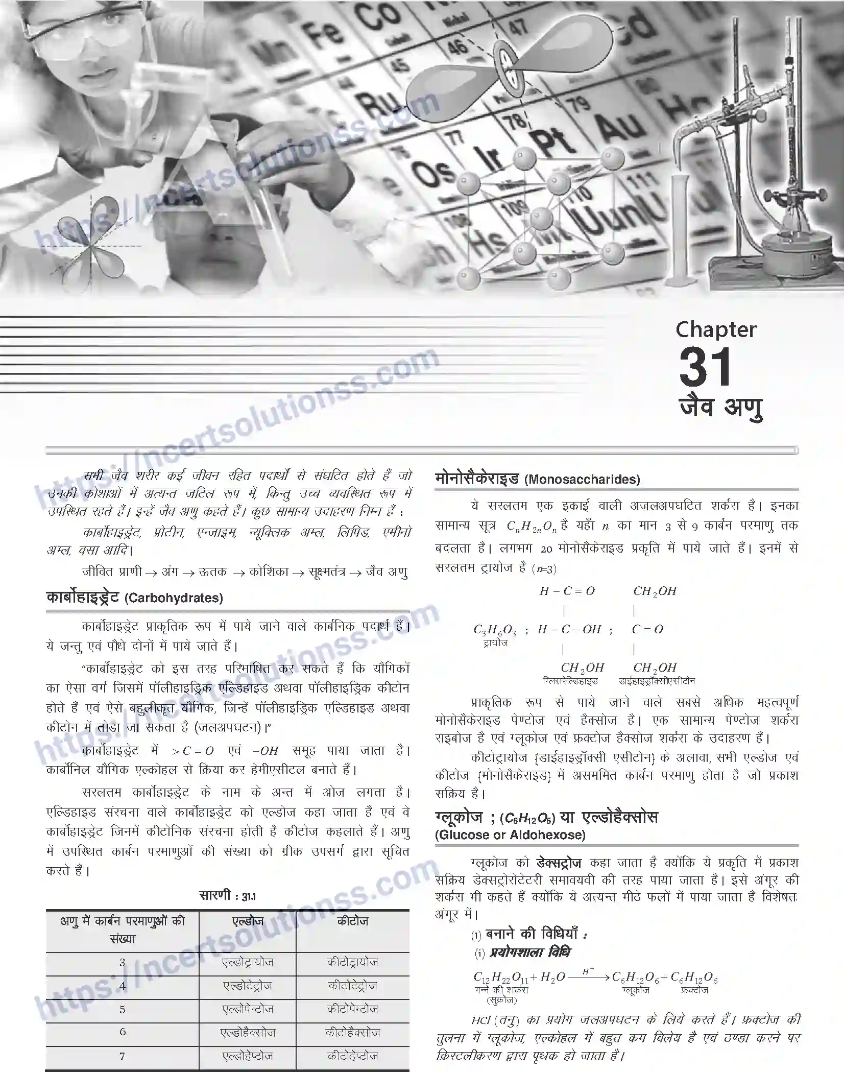 NCERT-Notes-Class-12-Chemistry-जैवअणु-1101-page-1