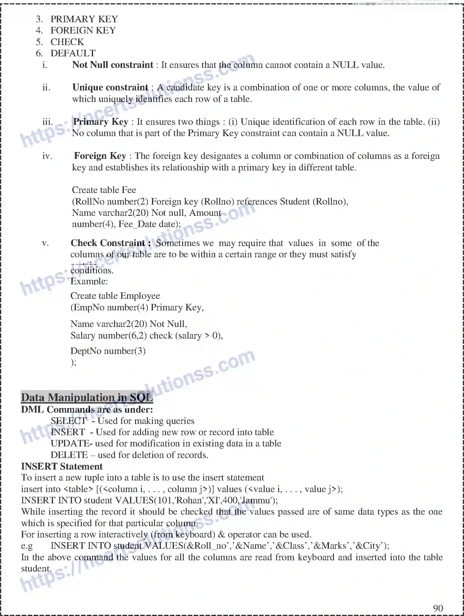 NCERT-Notes-Class-12-Computer-Science-Database-and-SQL-164-page-4