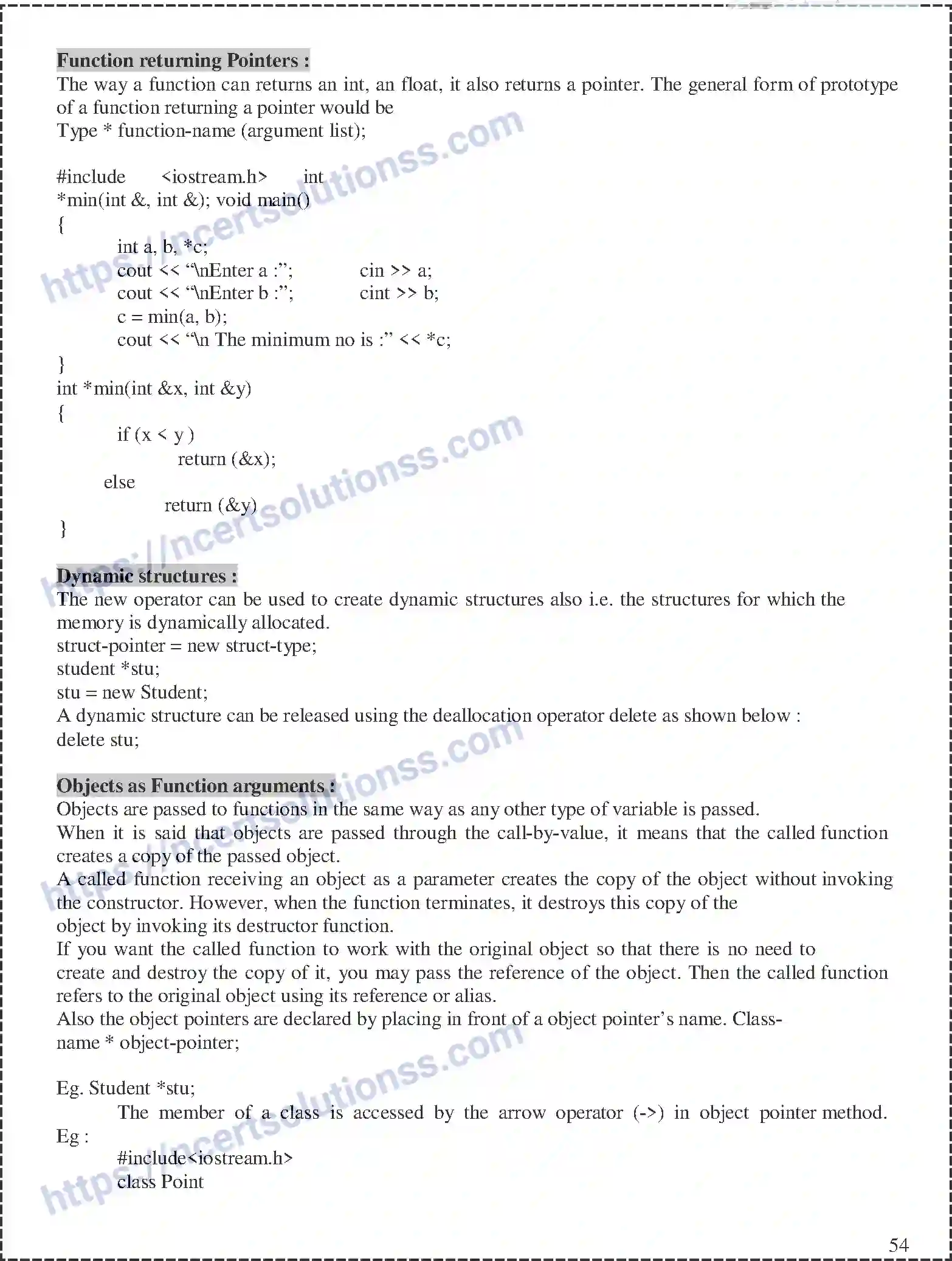 NCERT-Notes-Class-12-Computer-Science-Pointers-166-page-6