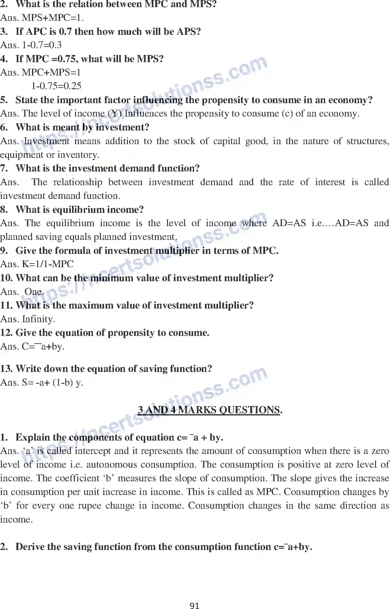 NCERT-Notes-Class-12-Economics-Determination-of-Income-and-Employment-104-page-6
