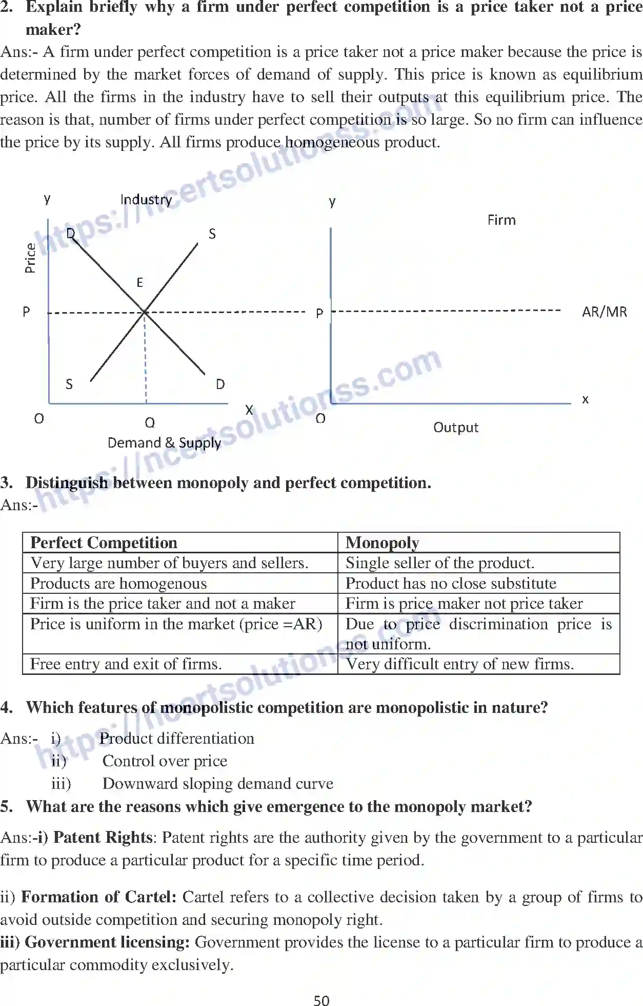 NCERT-Notes-Class-12-Economics-Forms-of-Market-and-Price-Determination-105-page-5