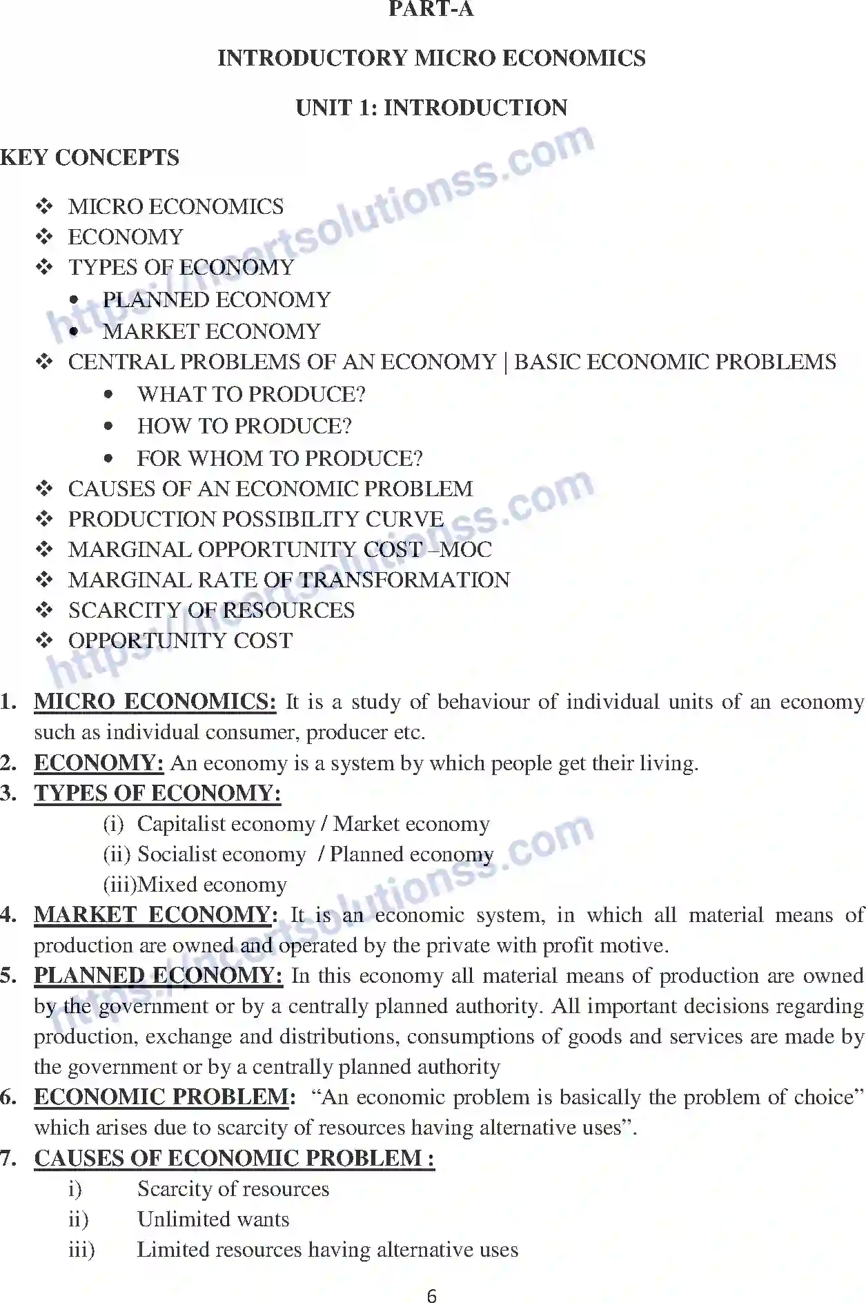NCERT-Notes-Class-12-Economics-Introduction-to-Microeconomics-107-page-1