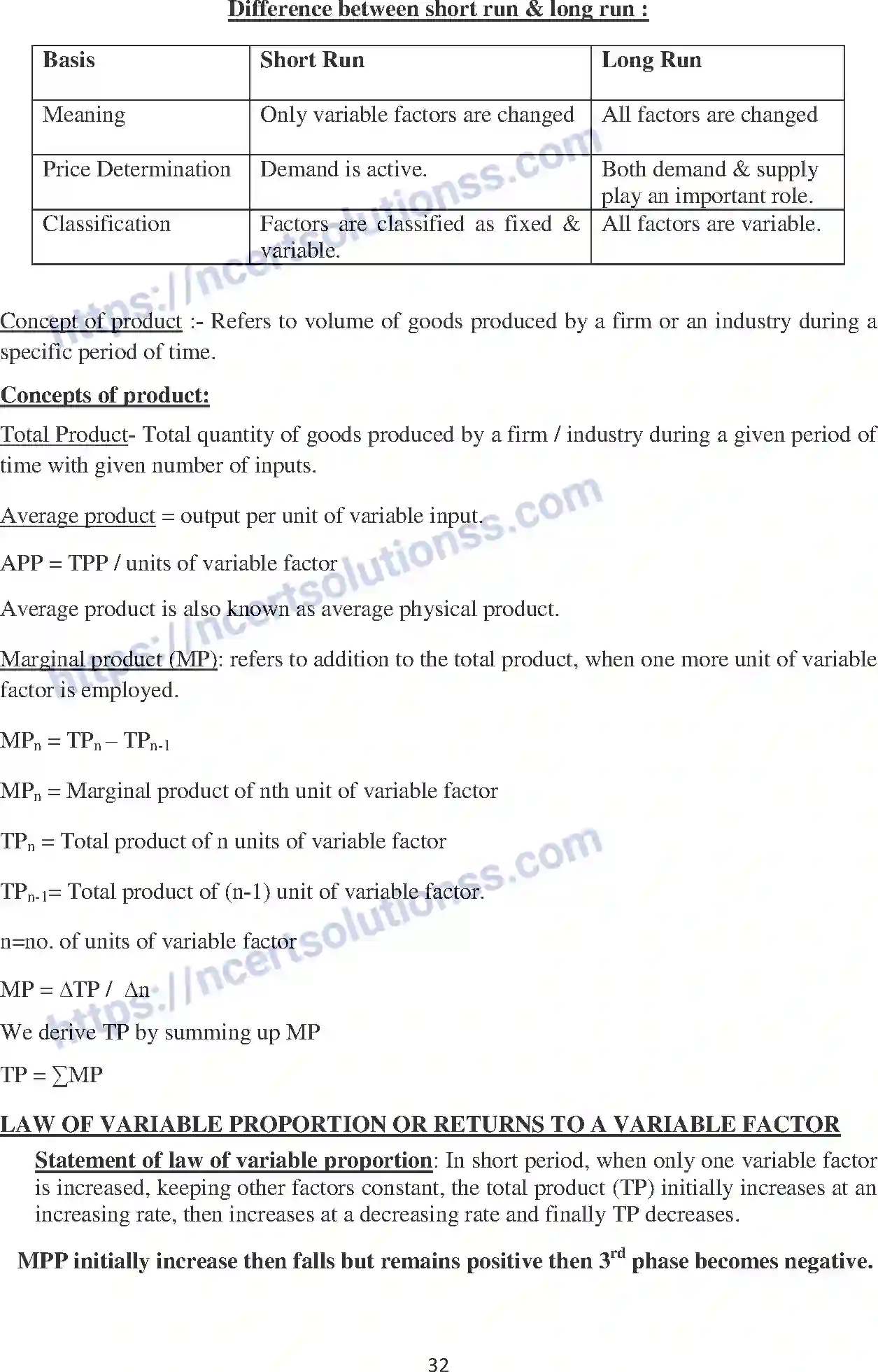 NCERT-Notes-Class-12-Economics-Producer-Behaviour-and-Supply-112-page-2