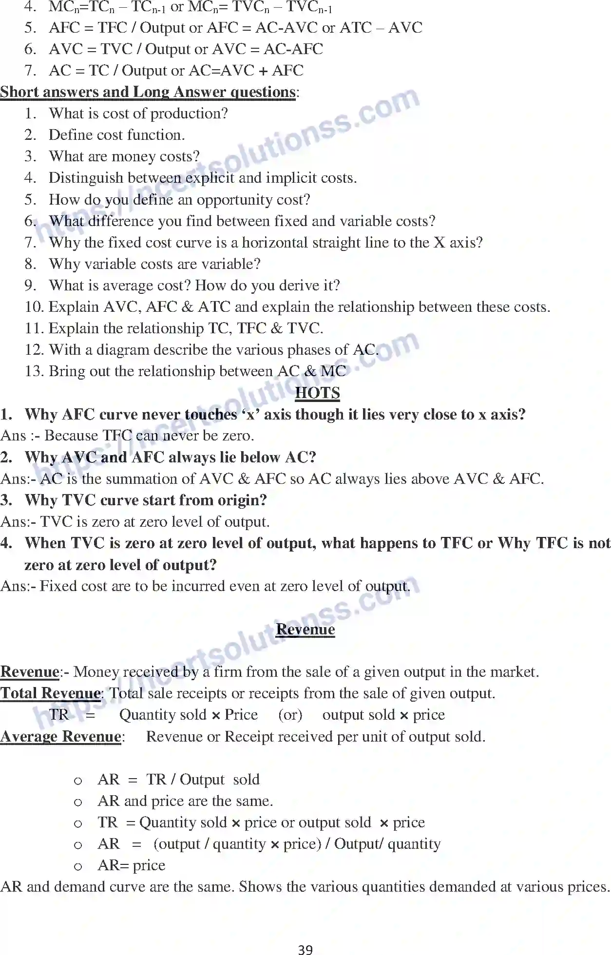 NCERT-Notes-Class-12-Economics-Producer-Behaviour-and-Supply-112-page-9
