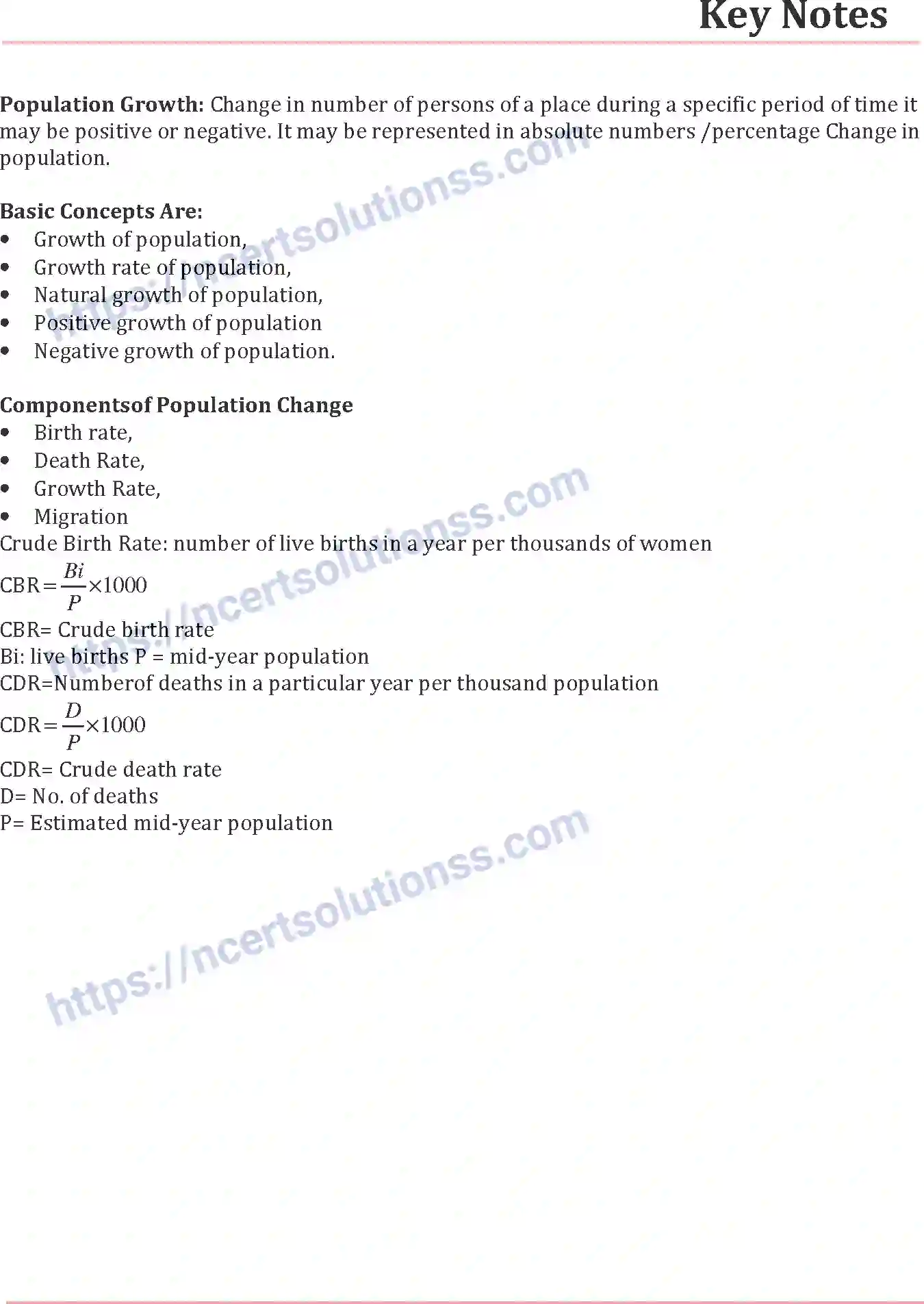 NCERT-Notes-Class-12-Geography-The-World-PopulationDistribution-Density-and-Growth-168-page-2