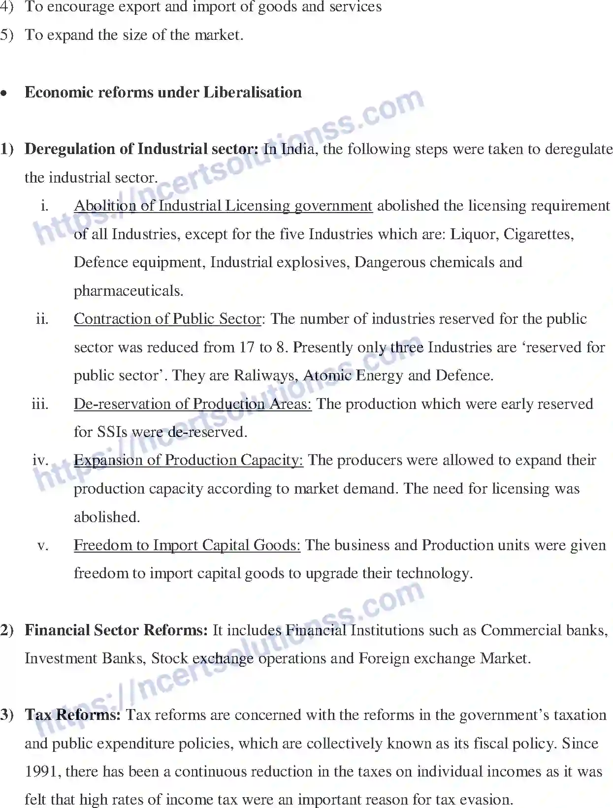 NCERT-Notes-Class-12-Indian-Economics-Liberalisation-Privatisation-and-Globalisation-an-Appraisal-179-page-3