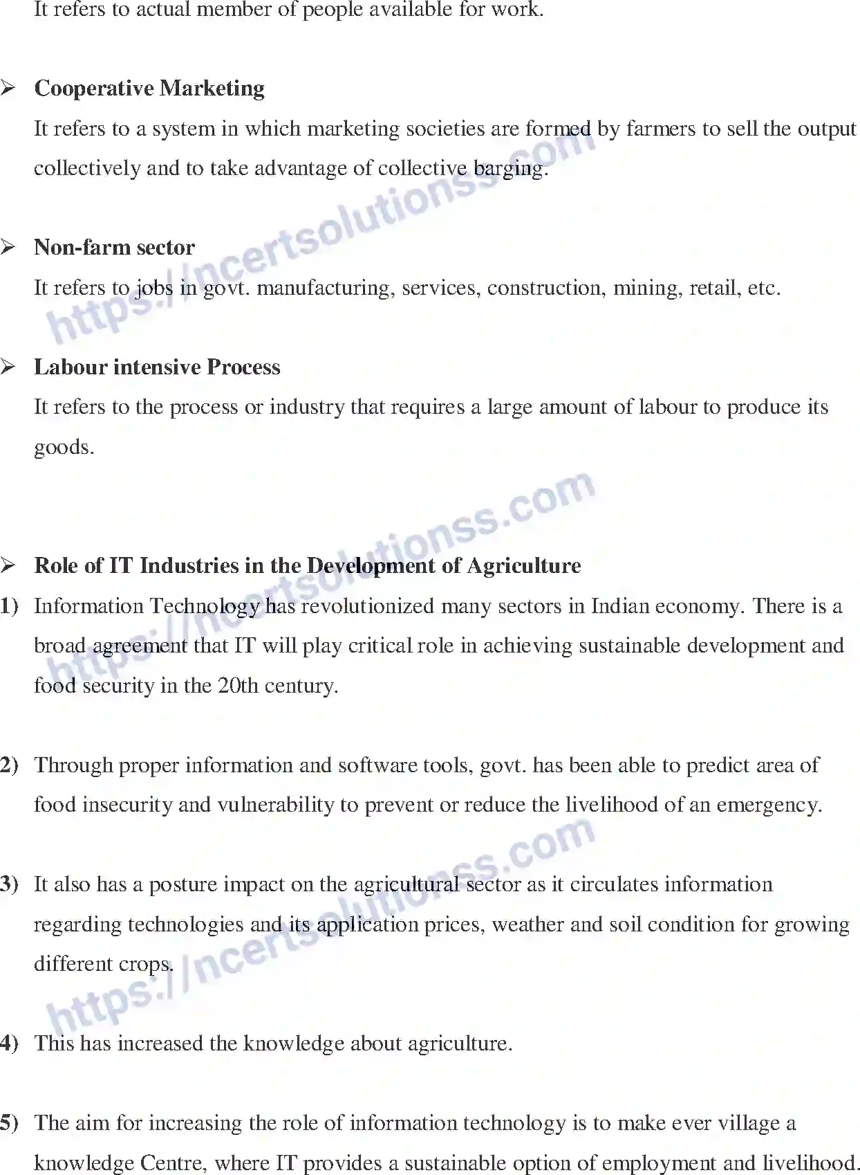 NCERT-Notes-Class-12-Indian-Economics-Rural-Development-182-page-6