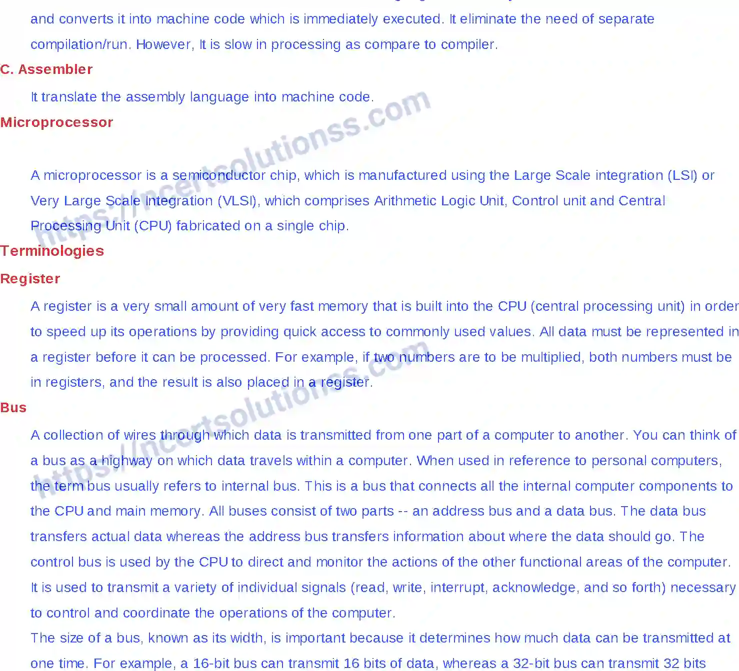 NCERT-Notes-Class-12-Information-Pratice-Computer-Fundamentals-and-Networking-60-page-14