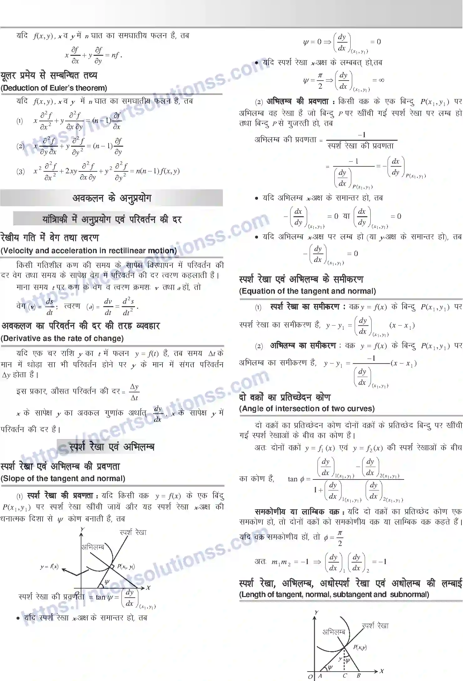 NCERT-Notes-Class-12-Mathematics-अवकलन-तथा-अवकलन-के-अनुप्रयोग-1124-page-5