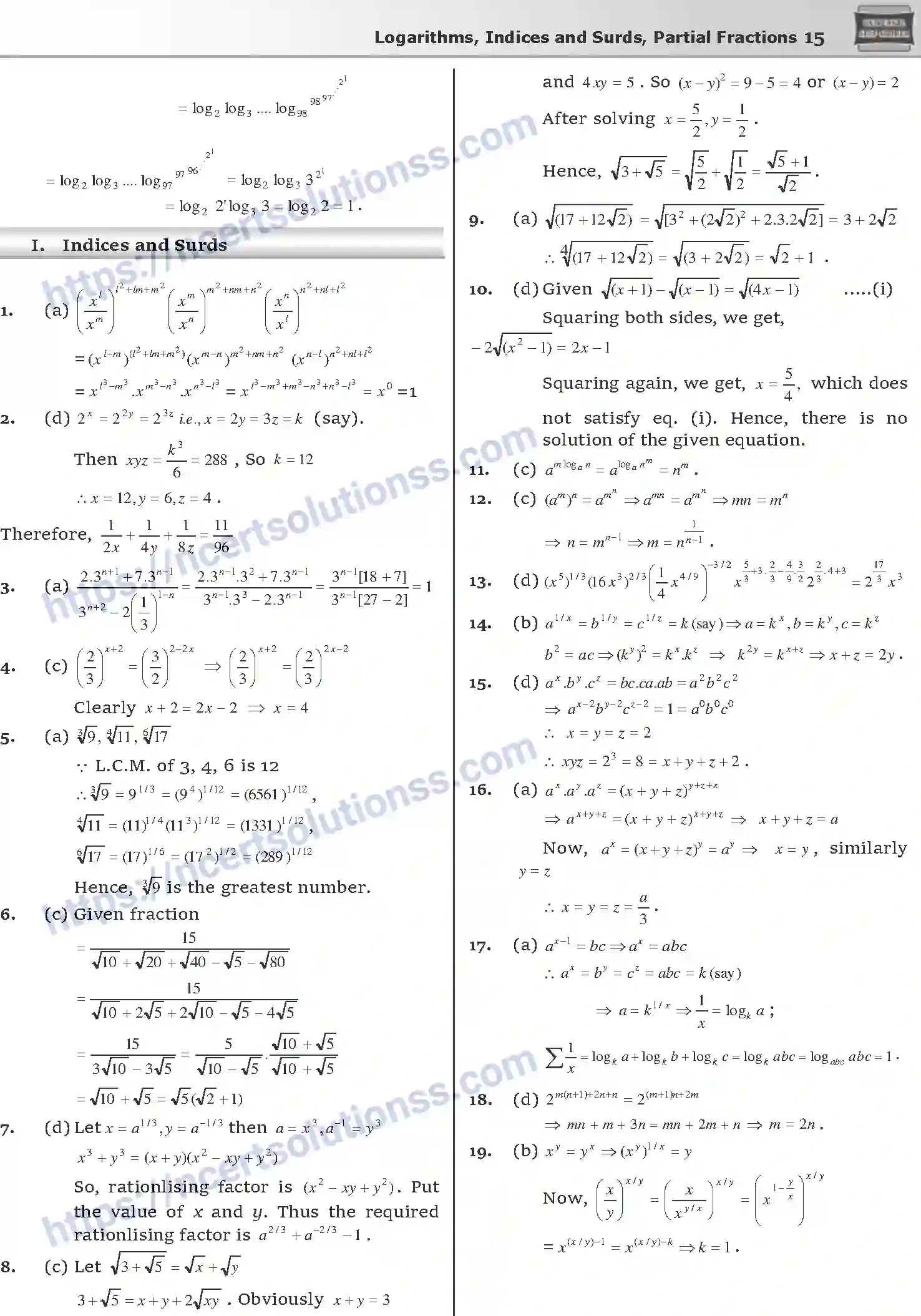 NCERT-Notes-Class-12-Mathematics-लघुगणक-घातांक-एव-करणी-आंशिक-भिन्ने-1104-page-15