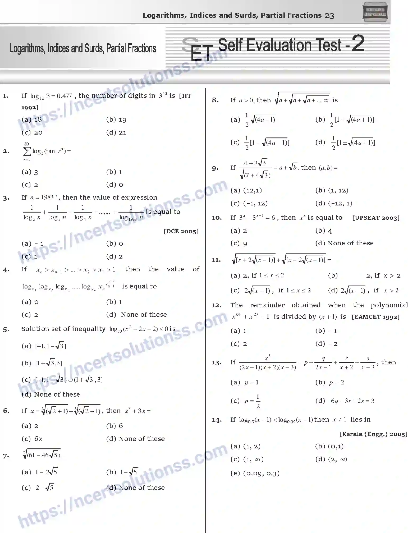 NCERT-Notes-Class-12-Mathematics-लघुगणक-घातांक-एव-करणी-आंशिक-भिन्ने-1104-page-23