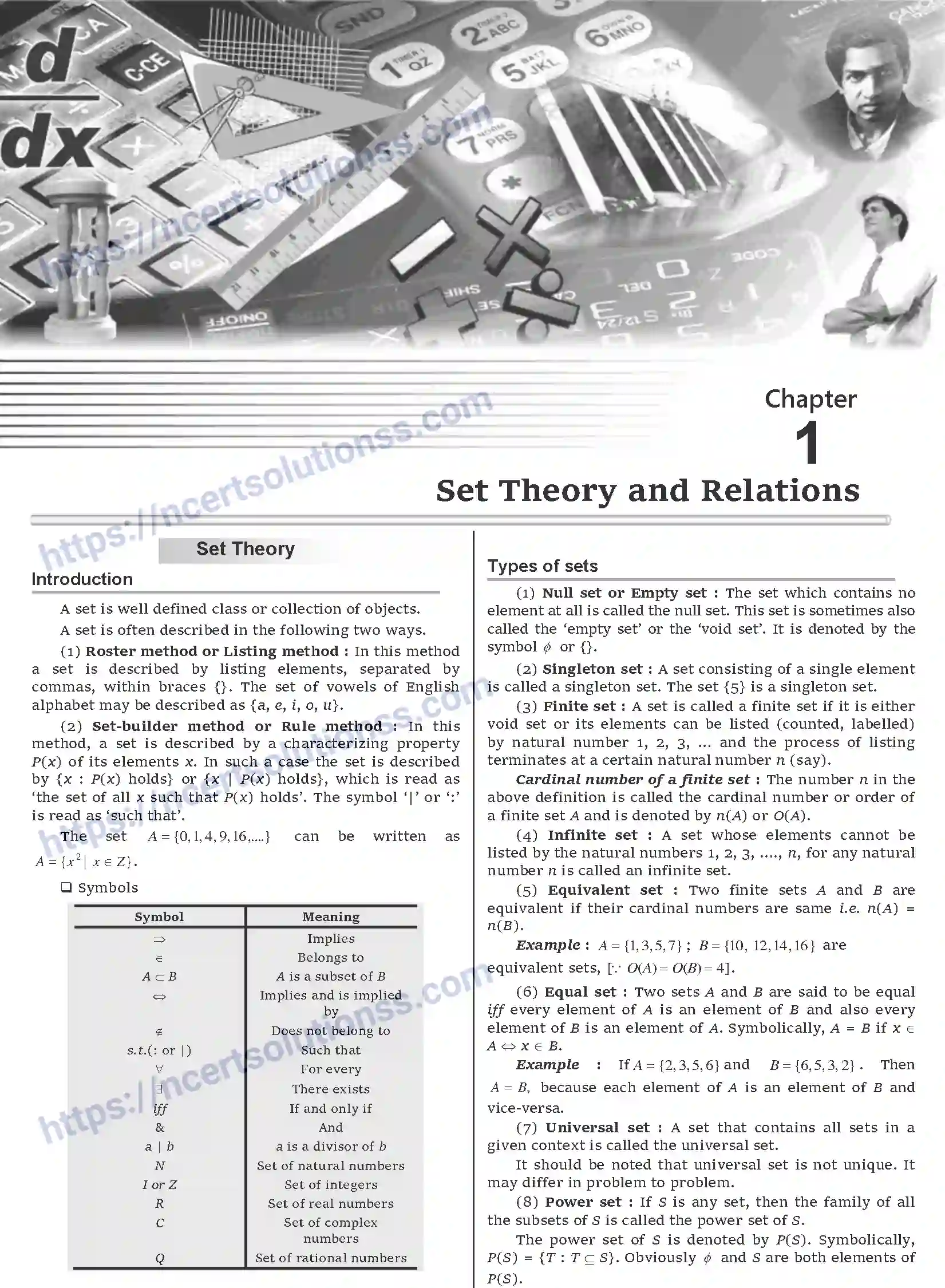 NCERT-Notes-Class-12-Mathematics-समुच्चय-सिद्धांत-तथा-संबंध-1103-page-1