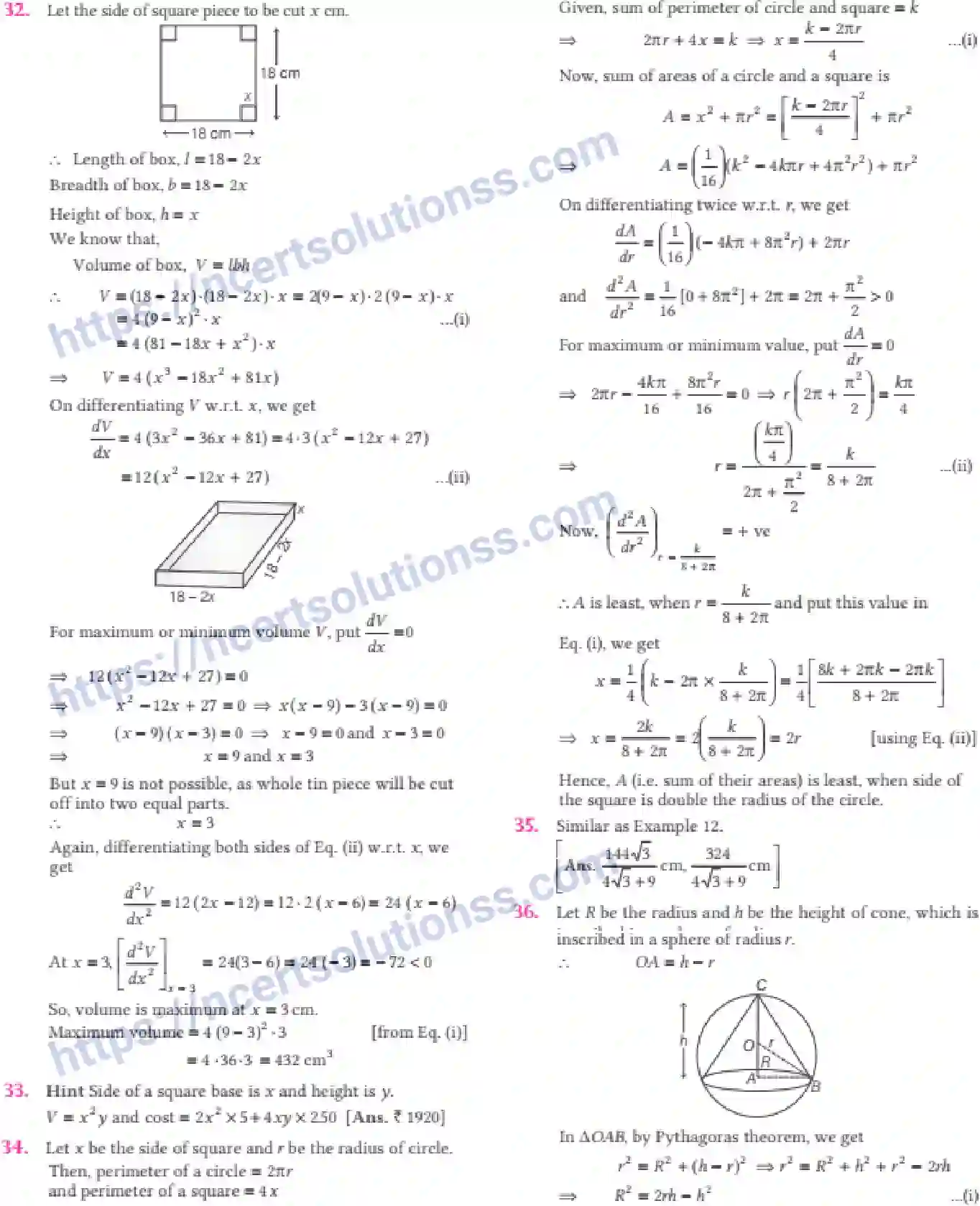 NCERT-Notes-Class-12-Maths-Application-of-Derivatives-6-page-37