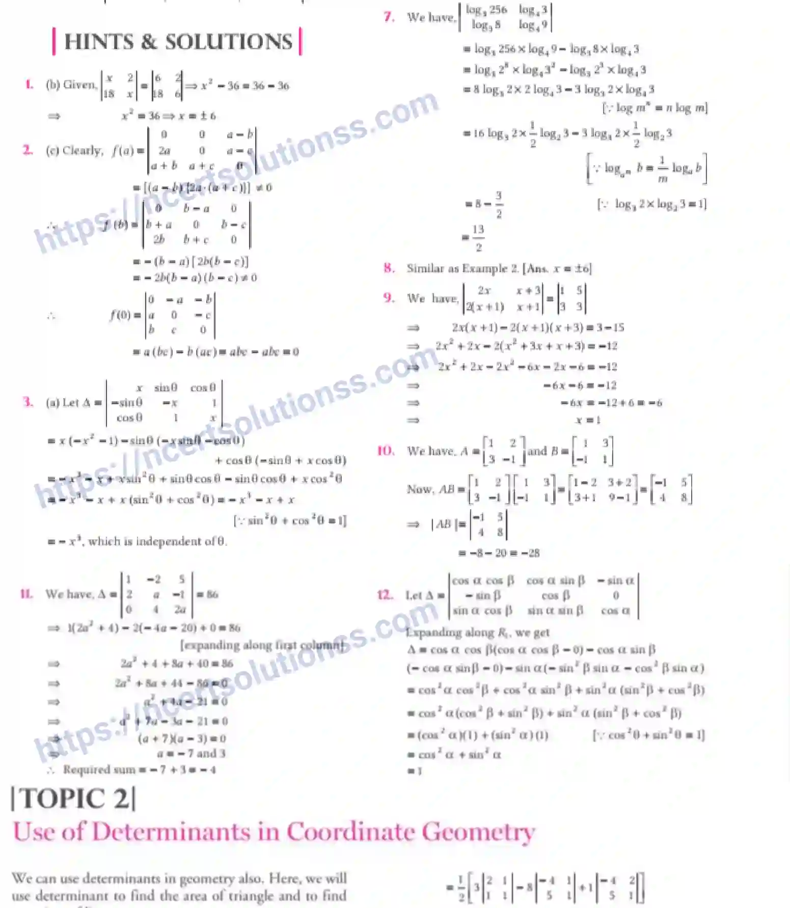 NCERT-Notes-Class-12-Maths-Determinants-4-page-4