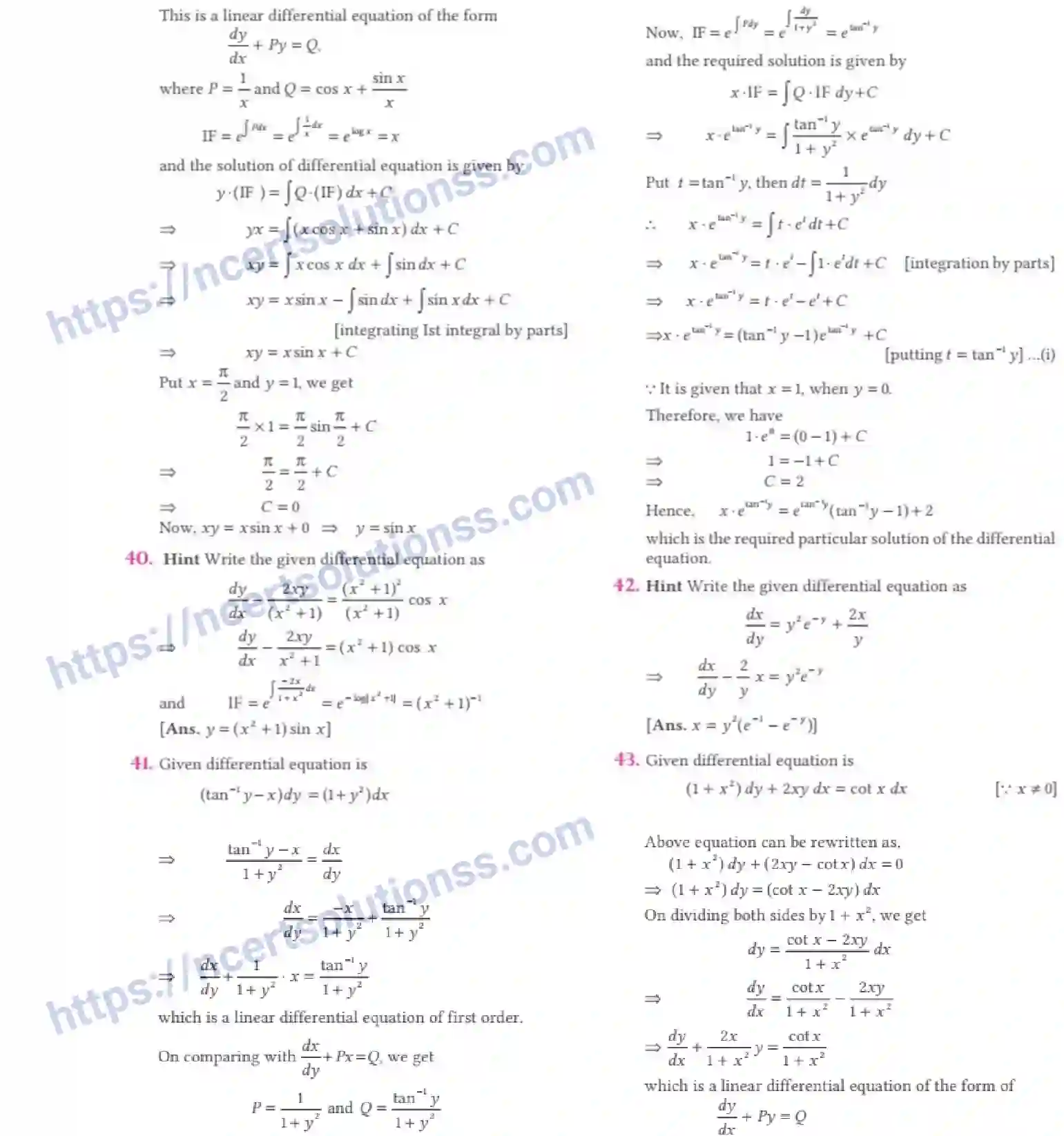 NCERT-Notes-Class-12-Maths-Differential-Equations-9-page-41