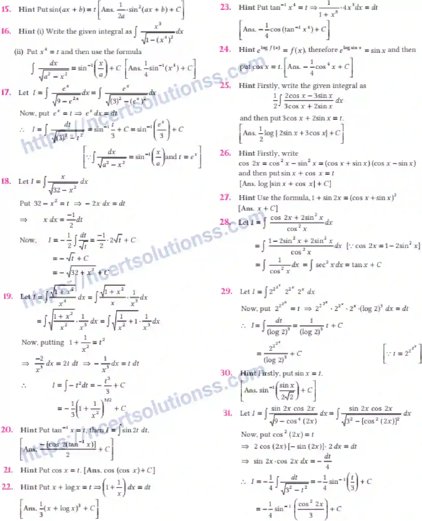 NCERT-Notes-Class-12-Maths-Integrals-7-page-22