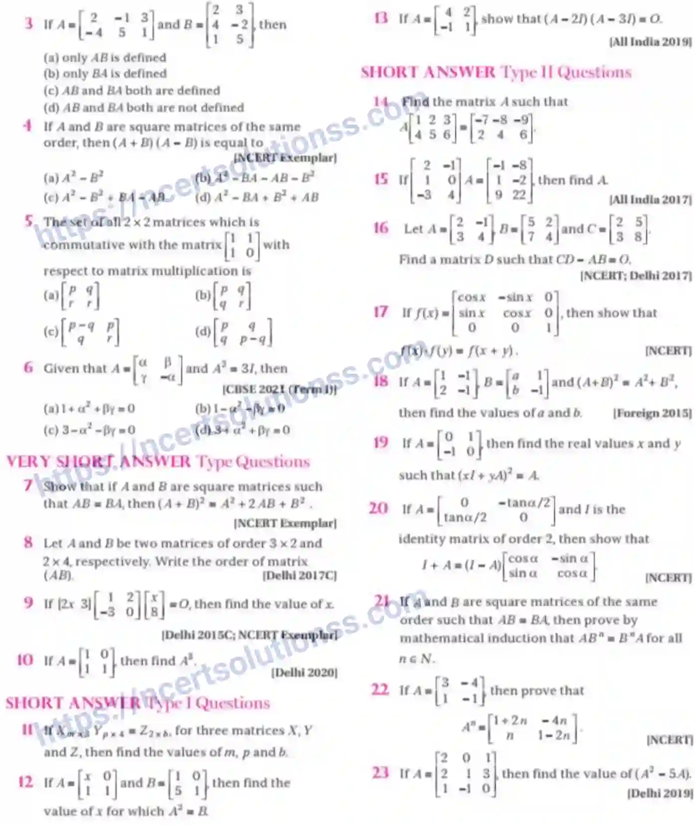NCERT-Notes-Class-12-Maths-Matrices-3-page-17