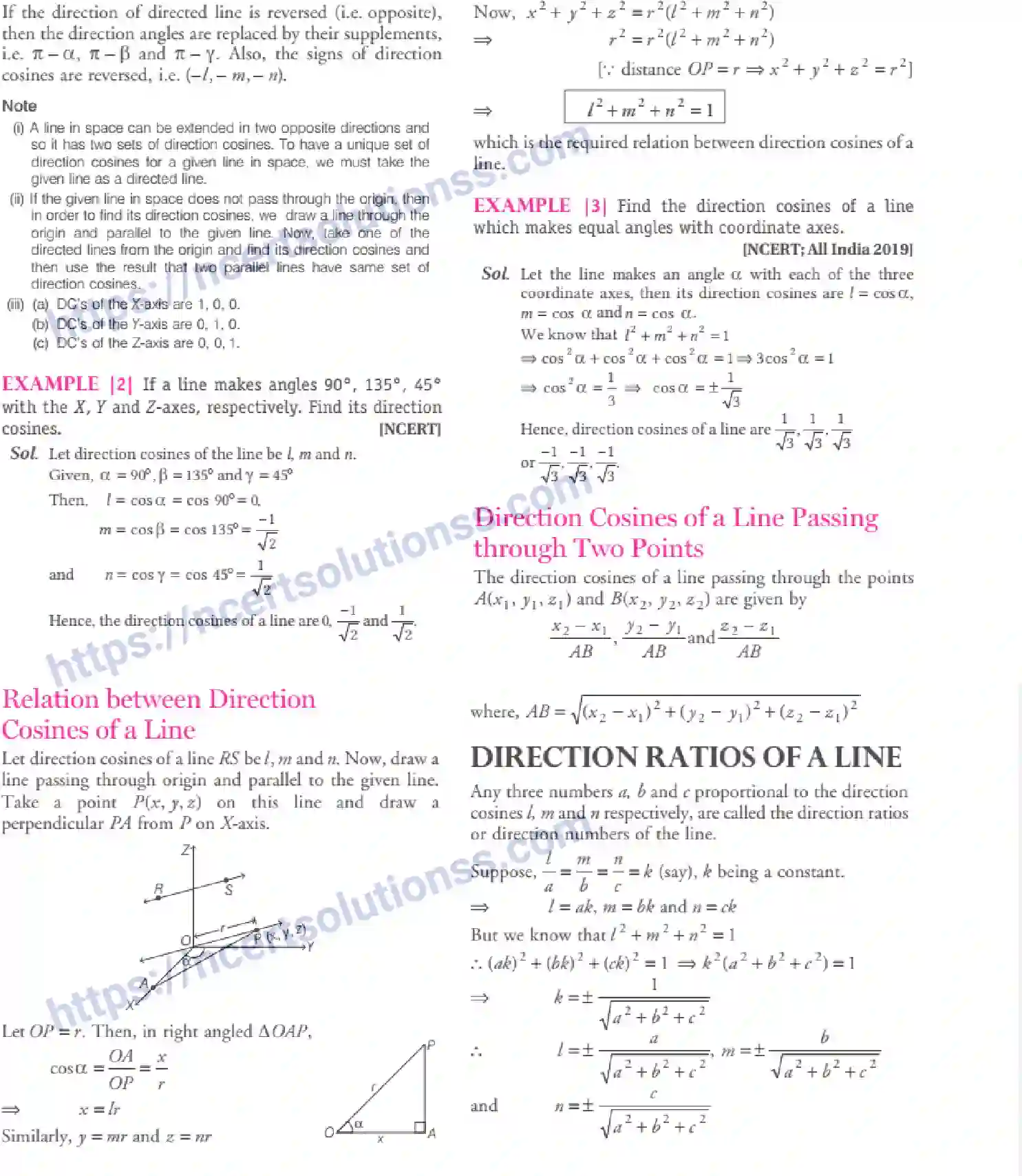 NCERT-Notes-Class-12-Maths-Three-Dimentianal-Geometry-11-page-3