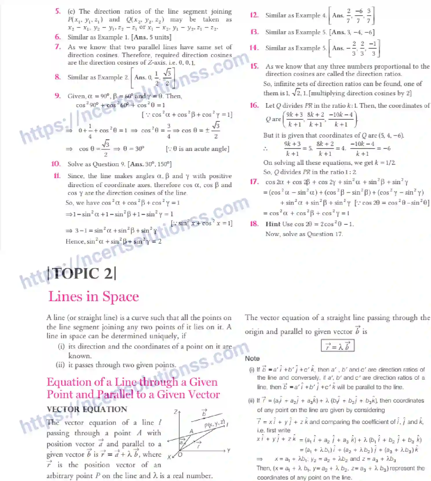 NCERT-Notes-Class-12-Maths-Three-Dimentianal-Geometry-11-page-6