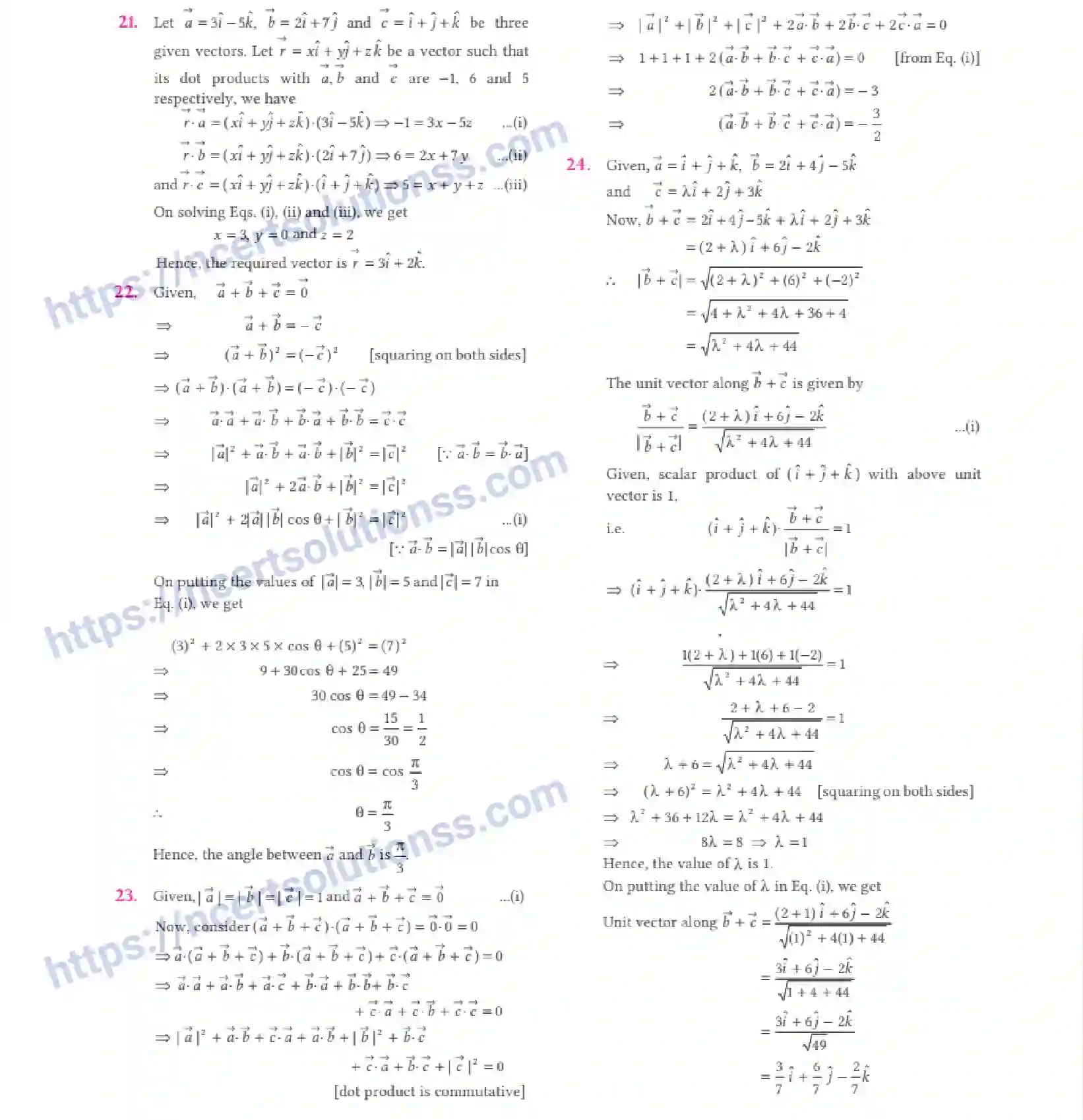NCERT-Notes-Class-12-Maths-Vector-Algebra-10-page-21