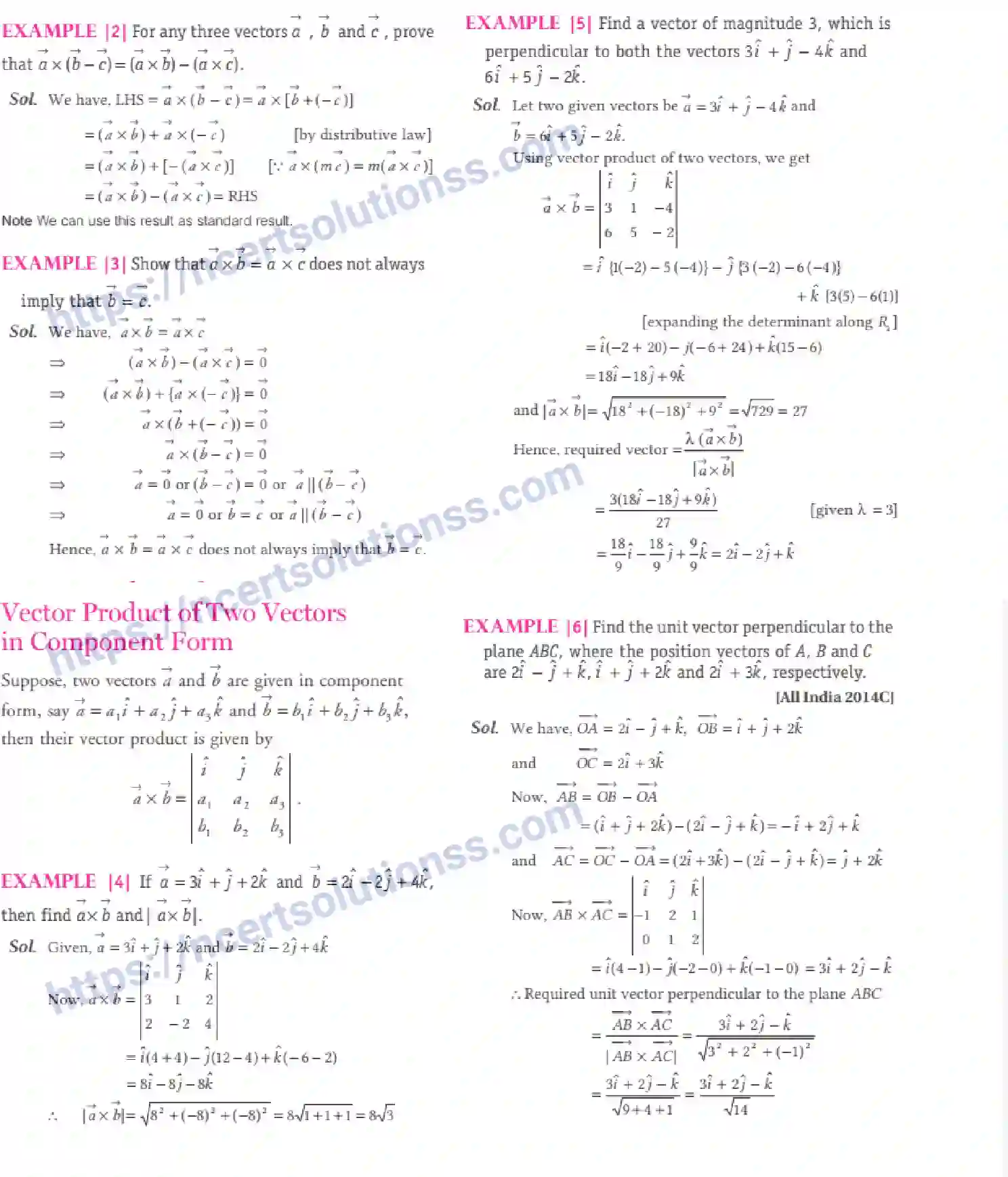NCERT-Notes-Class-12-Maths-Vector-Algebra-10-page-25