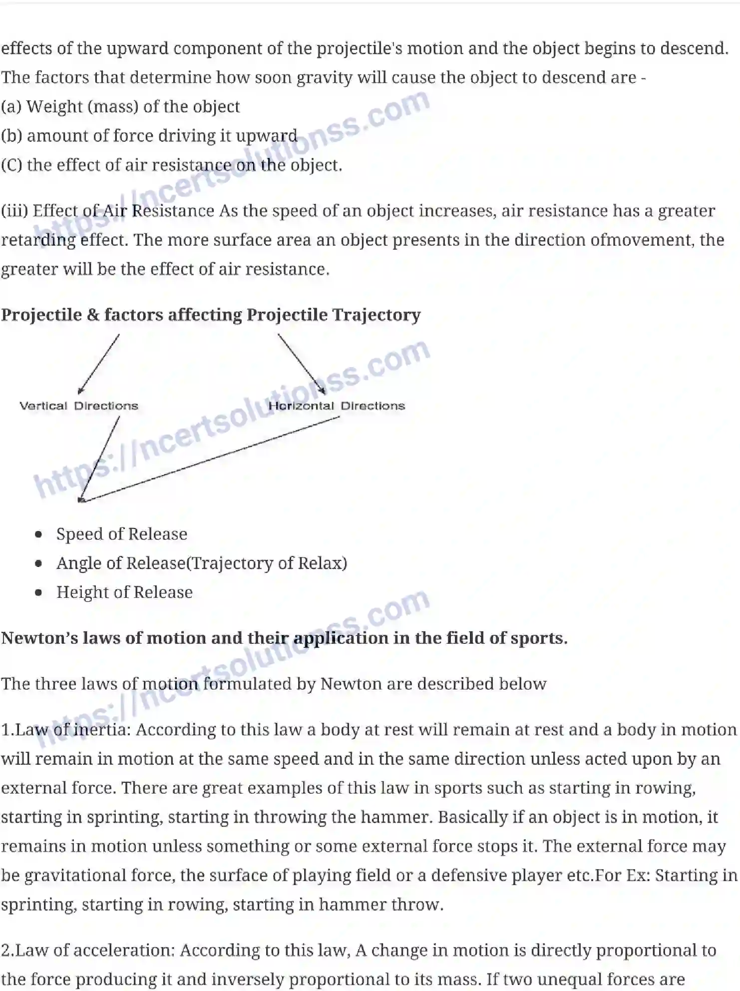 NCERT-Notes-Class-12-Physical-Education-Kinesiology-Biomechanics-and--Sports-137-page-2