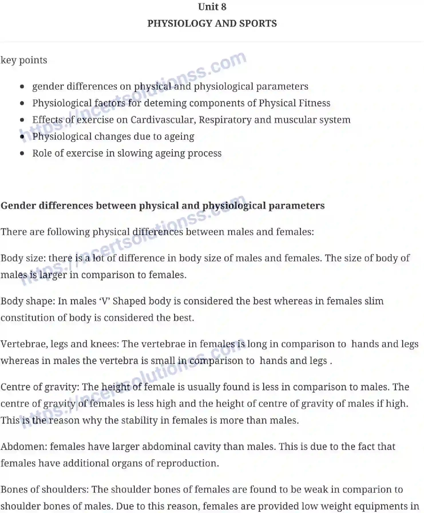 NCERT-Notes-Class-12-Physical-Education-Physiology-and-Sports-135-page-1