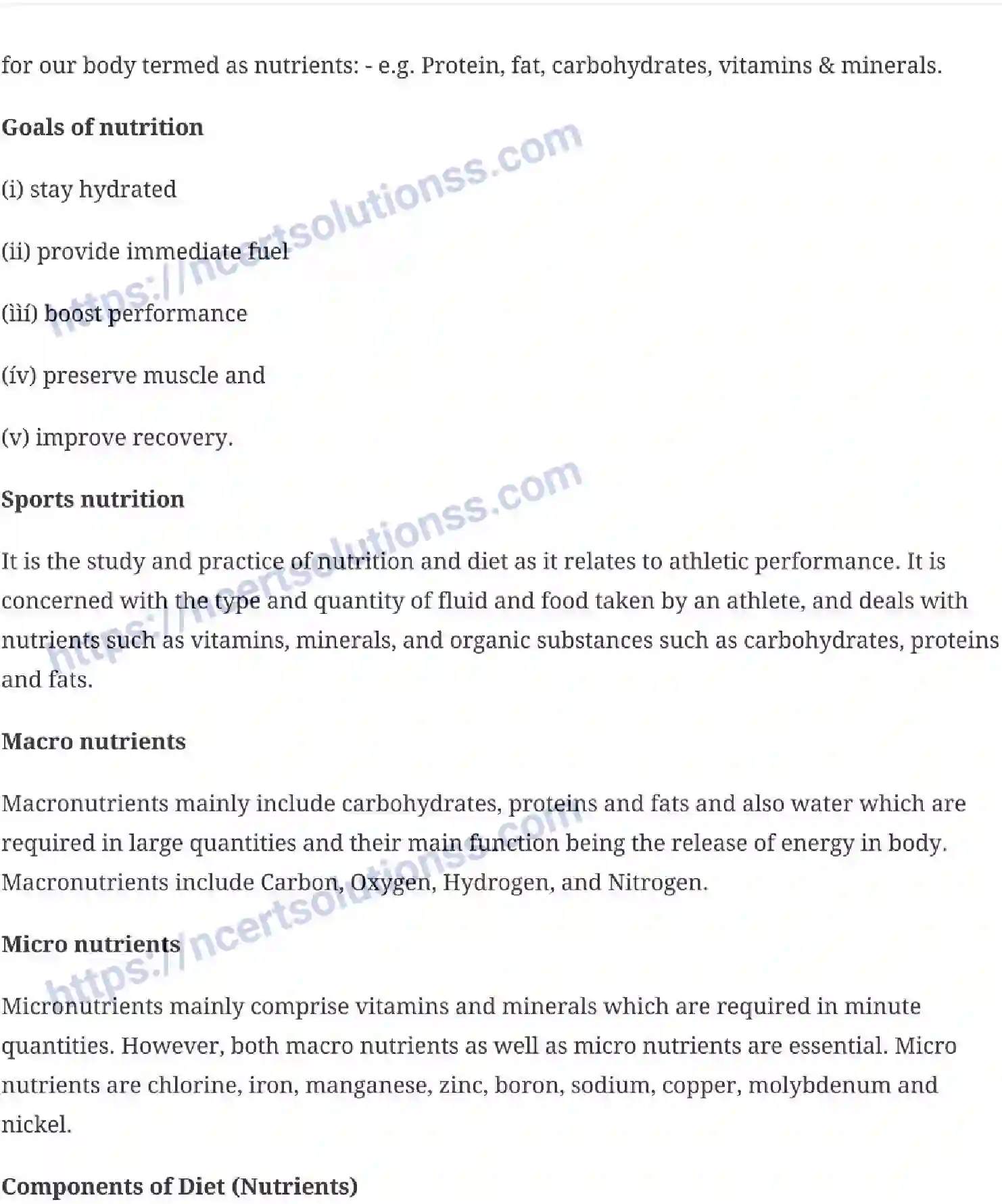 NCERT-Notes-Class-12-Physical-Education-Sports-and-Nutrition-129-page-2