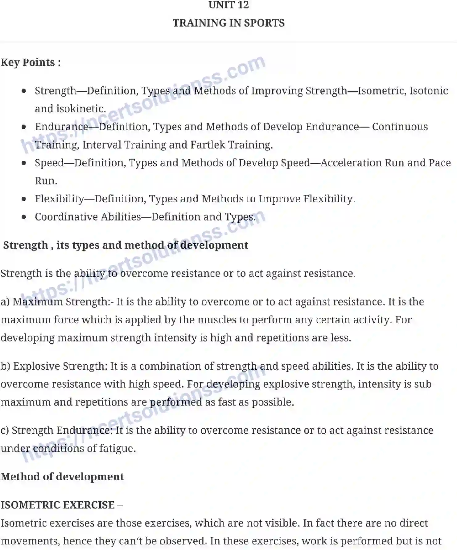 NCERT-Notes-Class-12-Physical-Education-Training-in-Sports-139-page-1