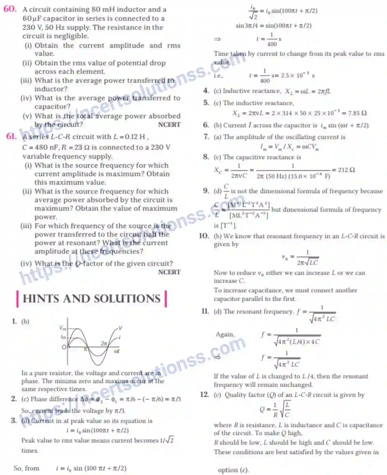 NCERT-Notes-Class-12-Physics-Alternating-Current-70-page-20