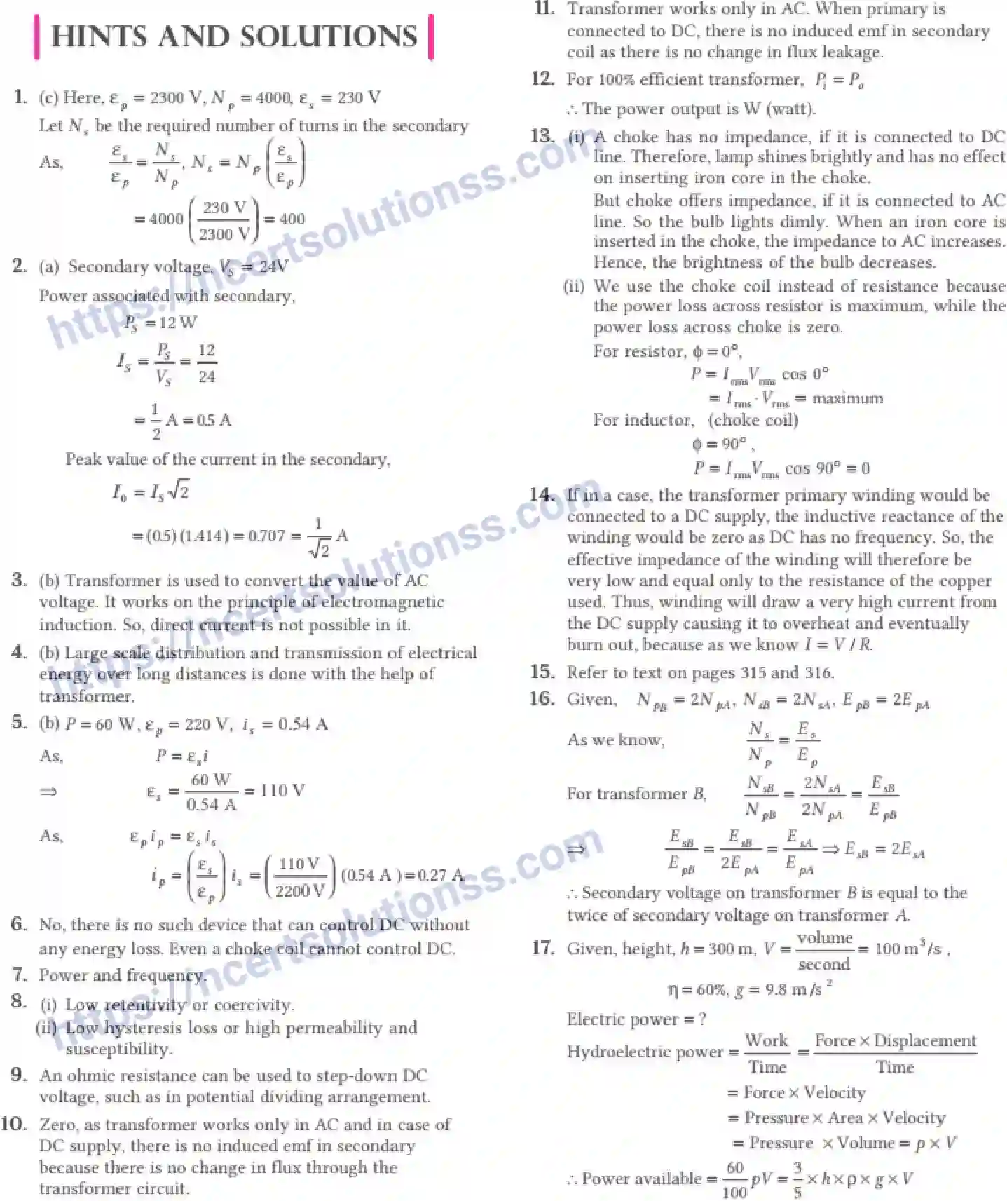 NCERT-Notes-Class-12-Physics-Alternating-Current-70-page-32