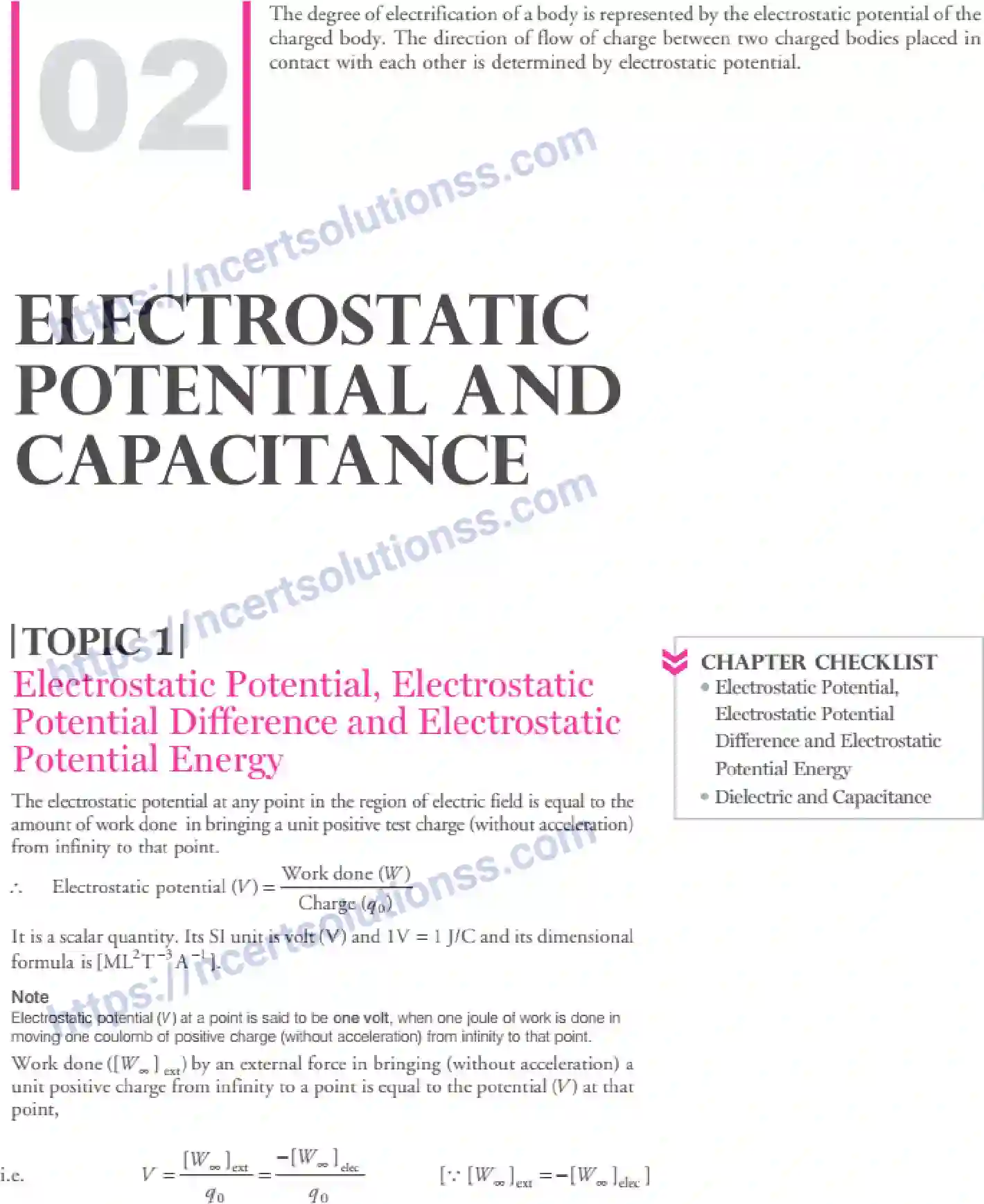 NCERT-Notes-Class-12-Physics-Electrostatic-Potential-and-Capacitance-65-page-1