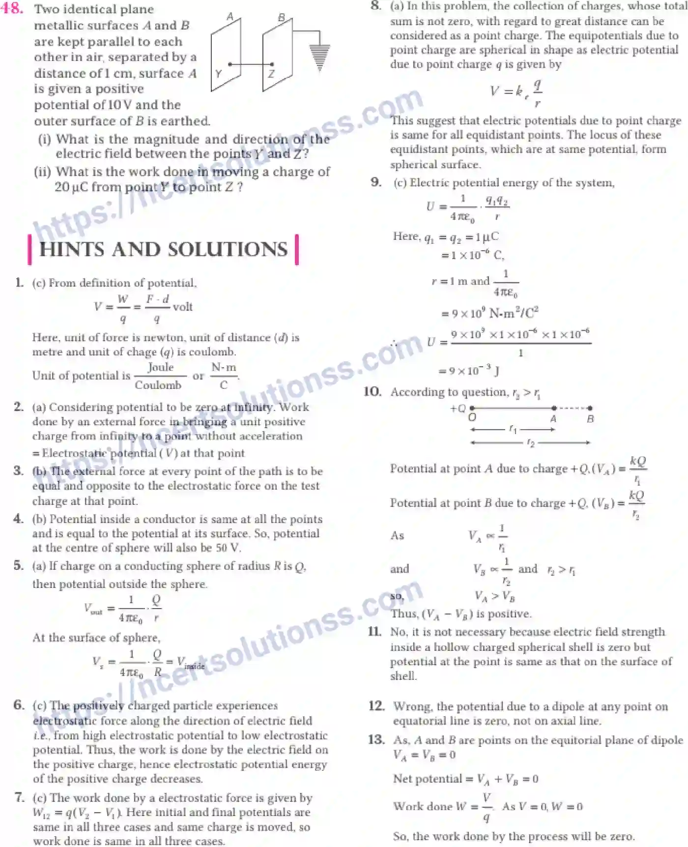 NCERT-Notes-Class-12-Physics-Electrostatic-Potential-and-Capacitance-65-page-18