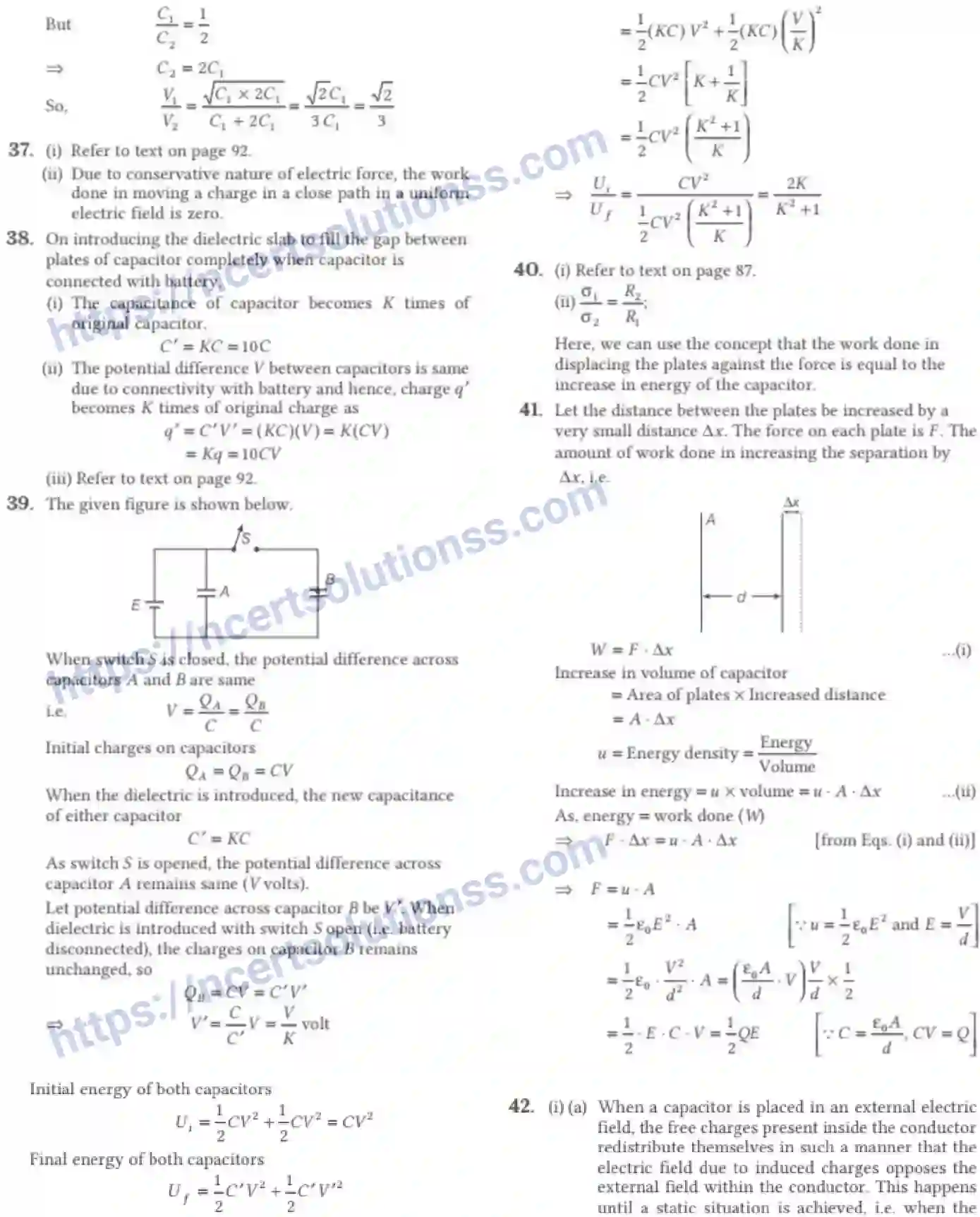 NCERT-Notes-Class-12-Physics-Electrostatic-Potential-and-Capacitance-65-page-43