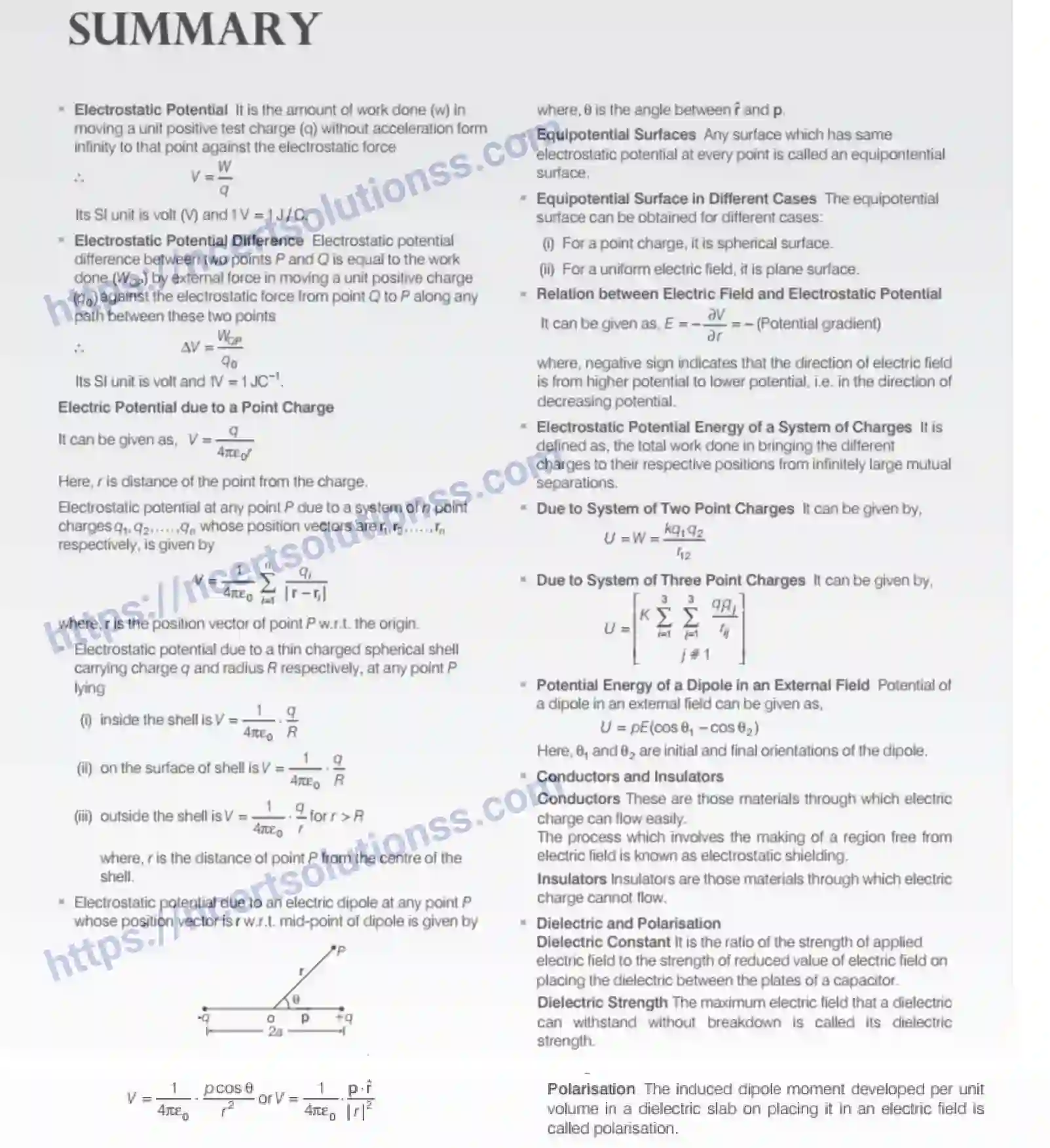 NCERT-Notes-Class-12-Physics-Electrostatic-Potential-and-Capacitance-65-page-48