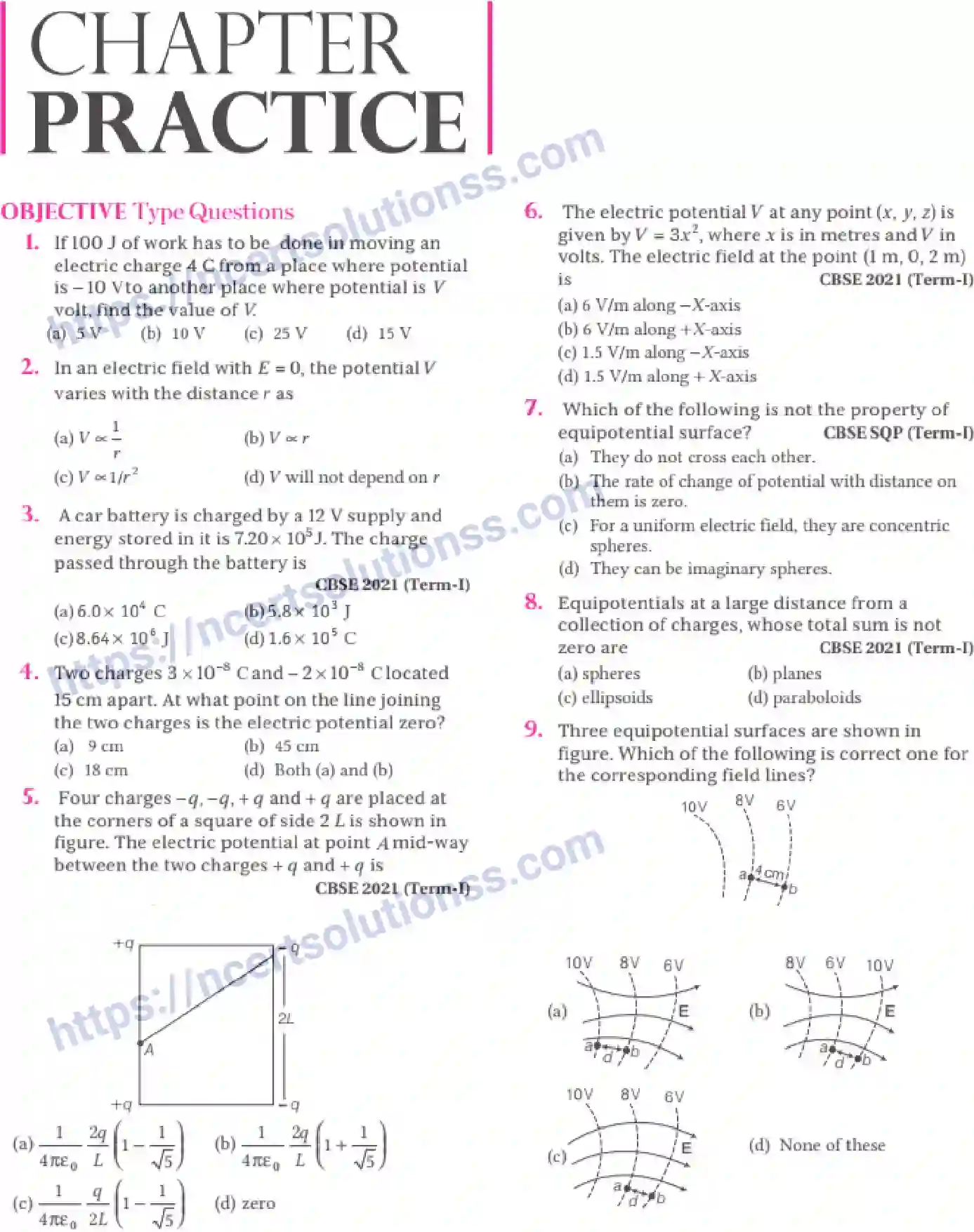 NCERT-Notes-Class-12-Physics-Electrostatic-Potential-and-Capacitance-65-page-50