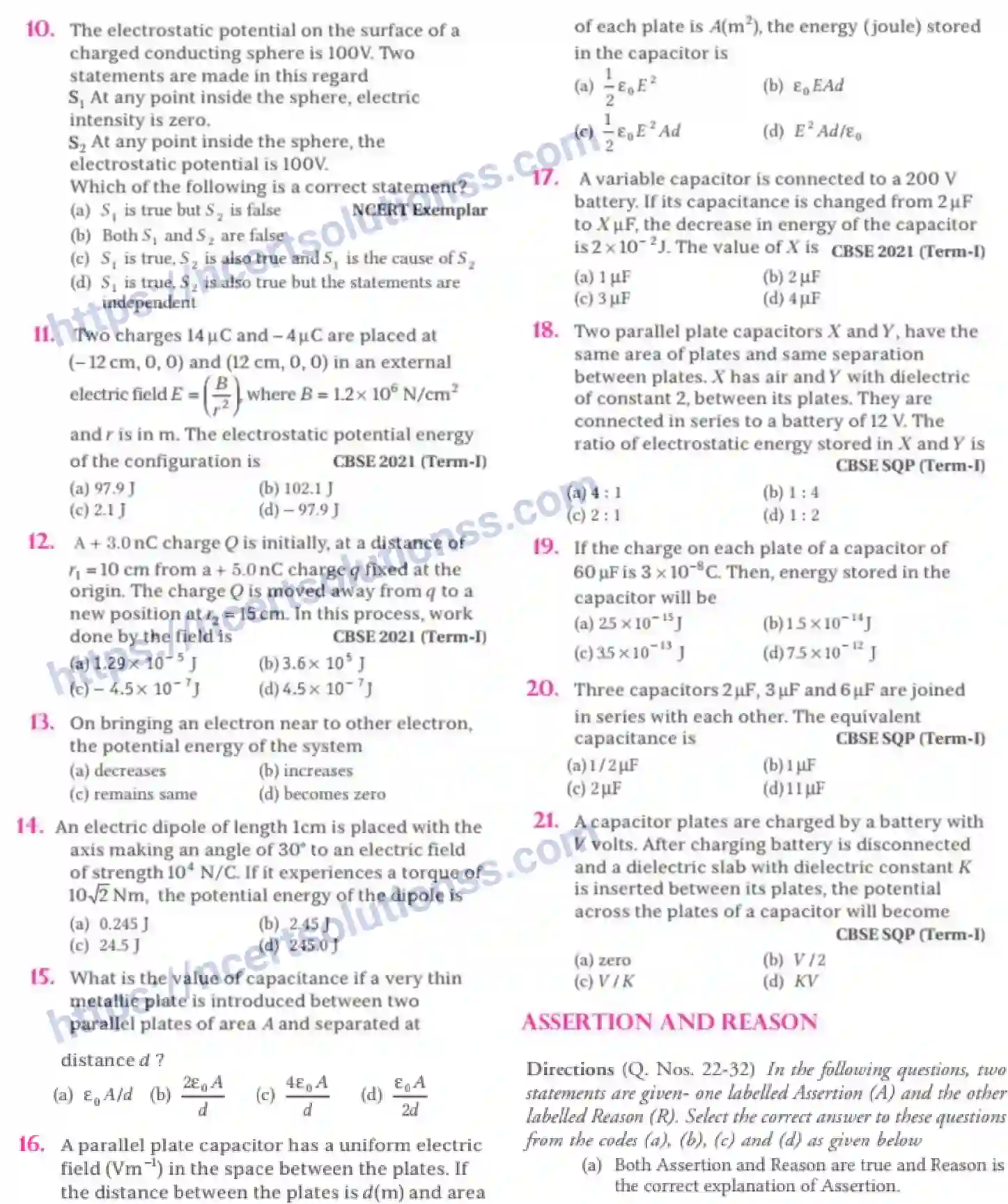 NCERT-Notes-Class-12-Physics-Electrostatic-Potential-and-Capacitance-65-page-51