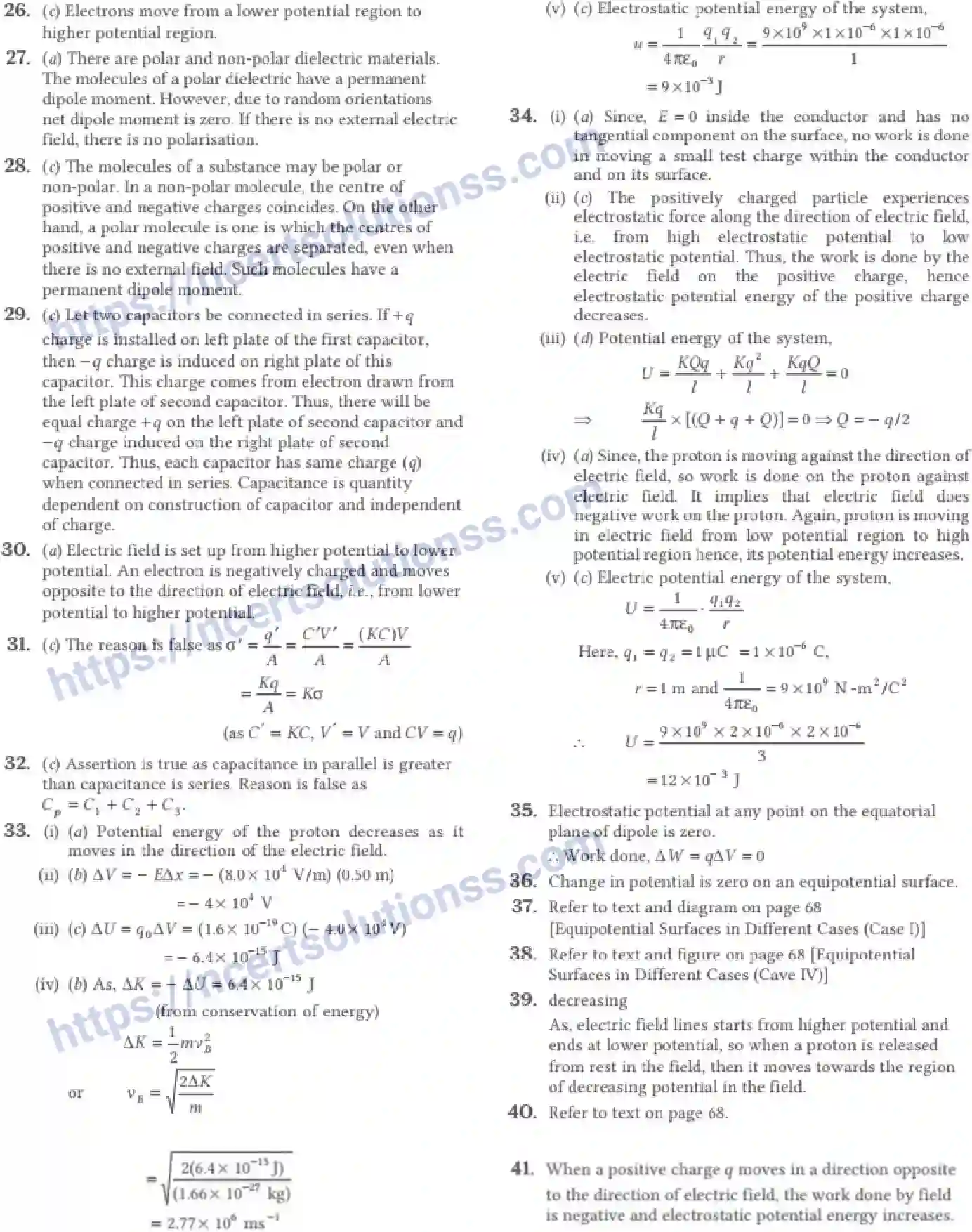 NCERT-Notes-Class-12-Physics-Electrostatic-Potential-and-Capacitance-65-page-58