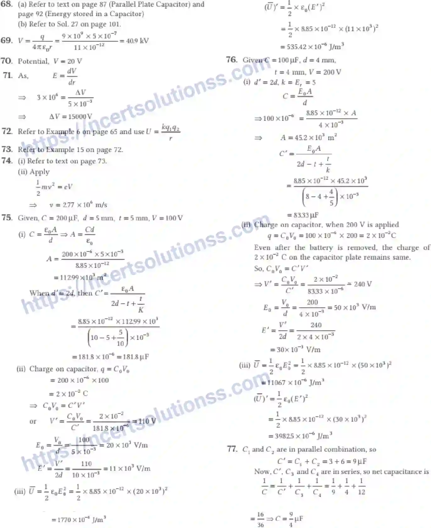 NCERT-Notes-Class-12-Physics-Electrostatic-Potential-and-Capacitance-65-page-61