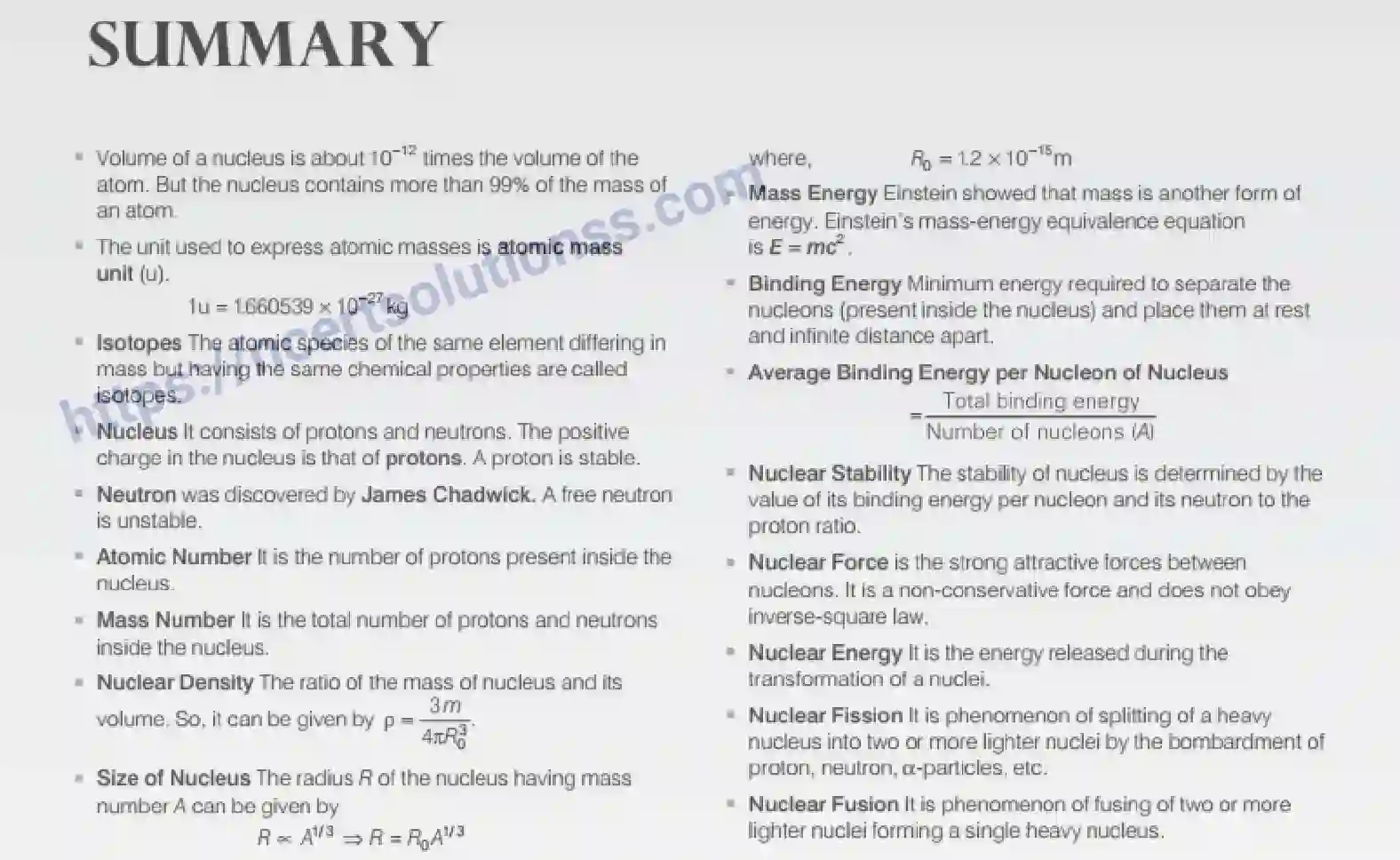 NCERT-Notes-Class-12-Physics-Nuclei-76-page-19
