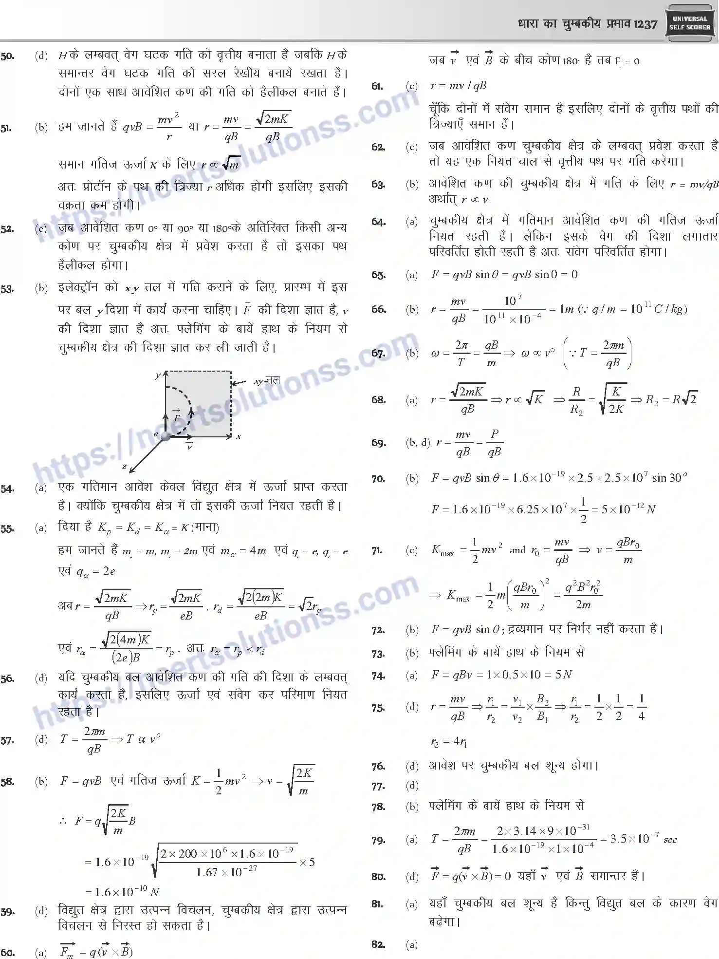 NCERT-Notes-Class-12-Physics-धारा-का-चुम्बकीय-प्रभाव-1060-page-54